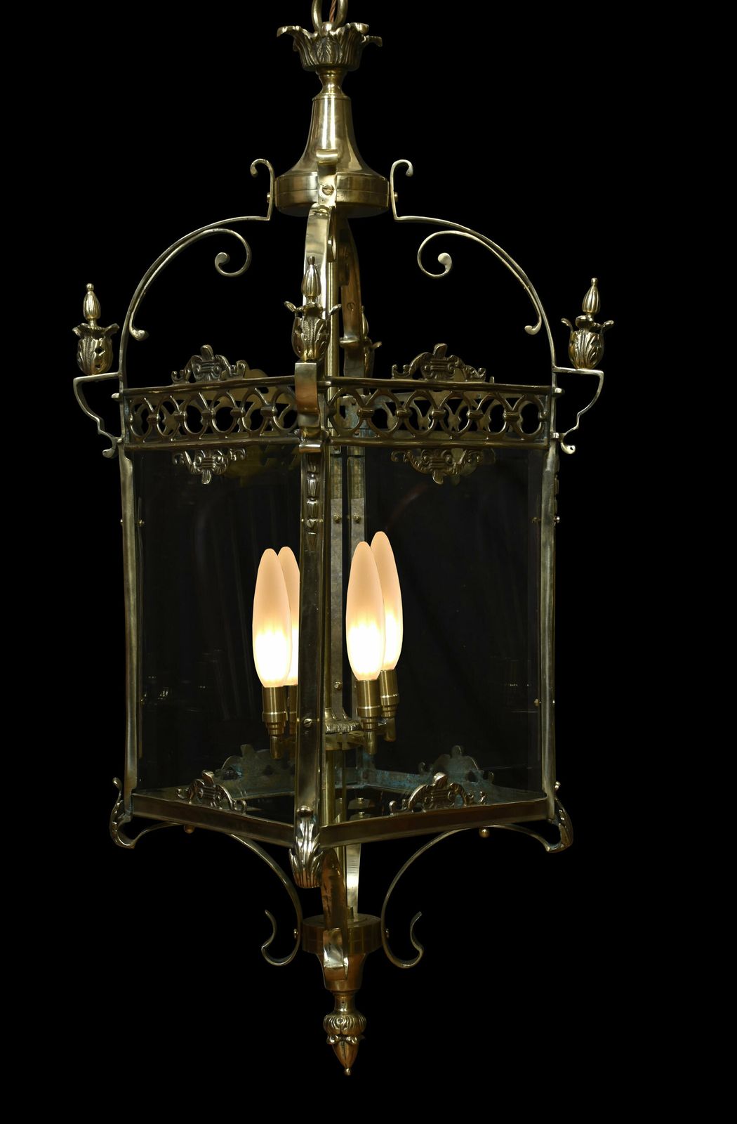 Large Pair Of Hall Lanterns, 18th Century And Earlier photo for sale