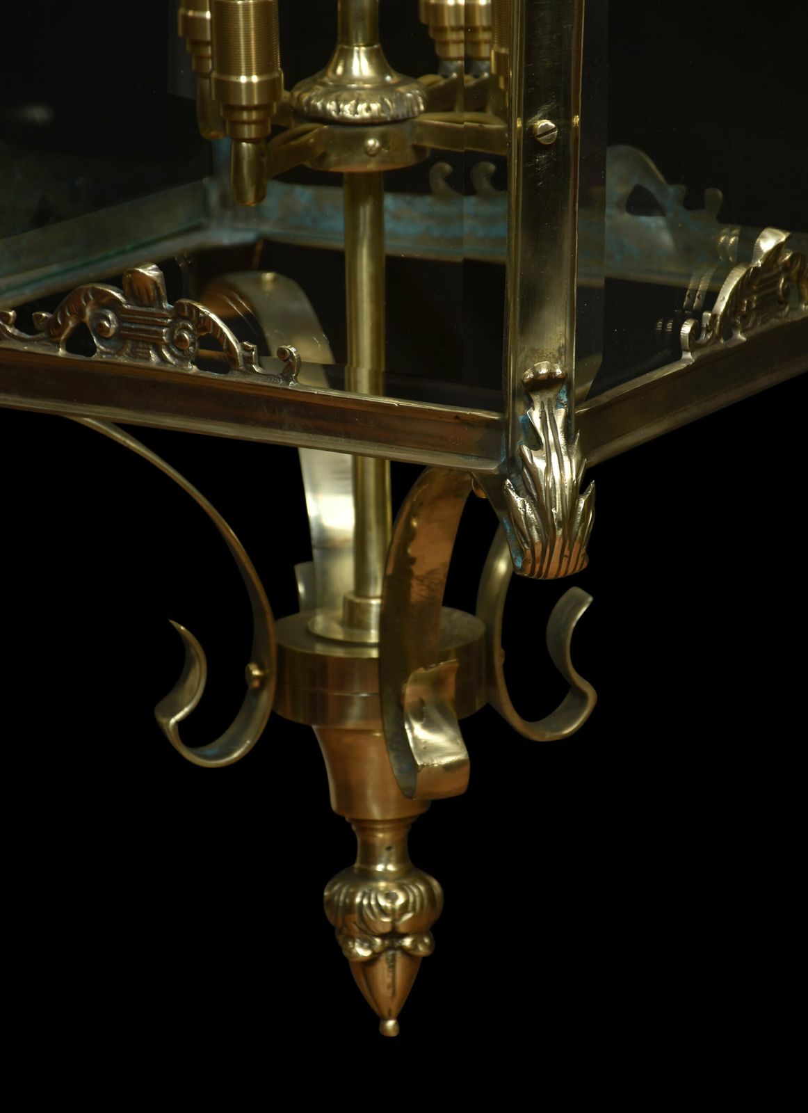 Large Pair Of Hall Lanterns, 18th Century And Earlier photo Lighting