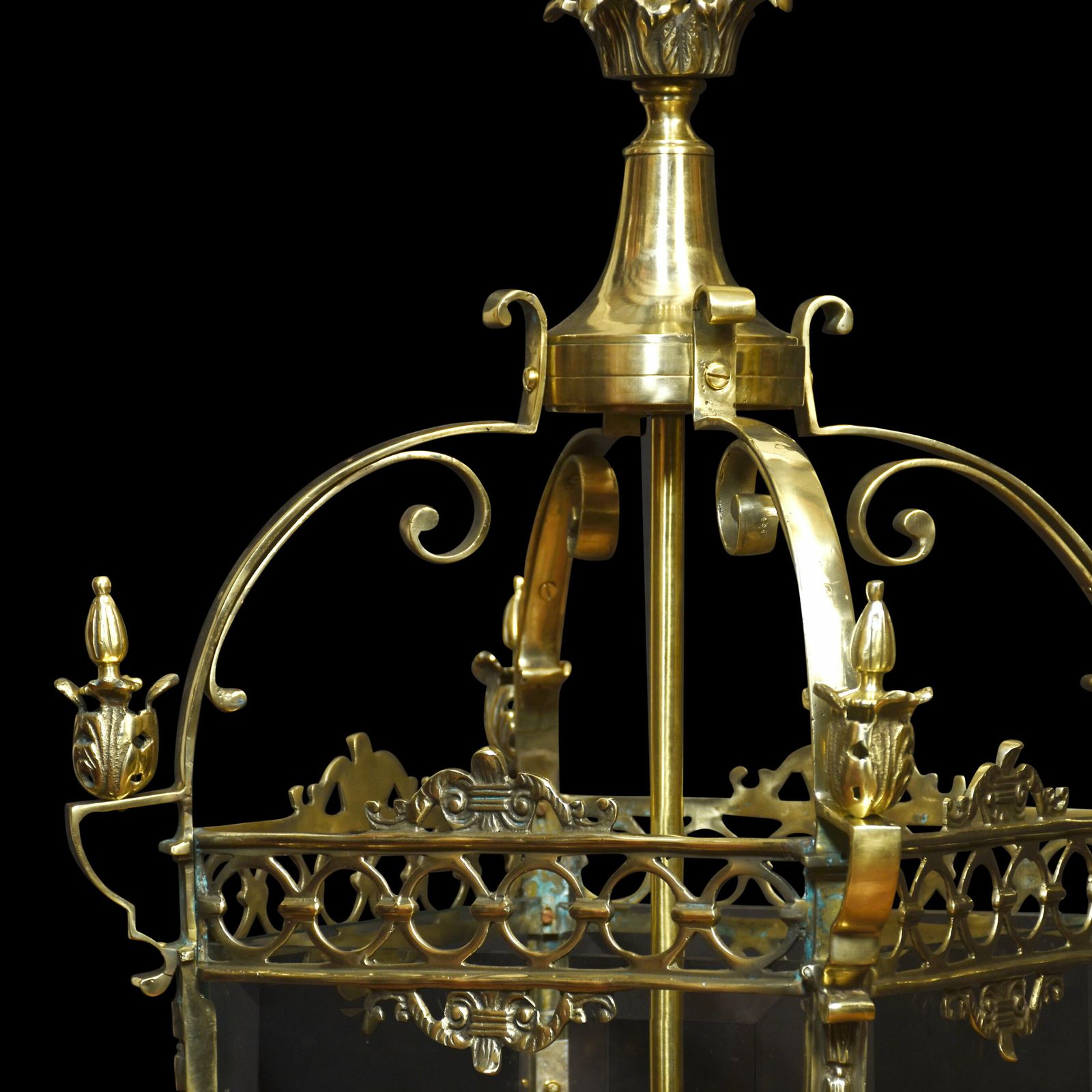 Large Pair Of Hall Lanterns, 18th Century And Earlier photo buy
