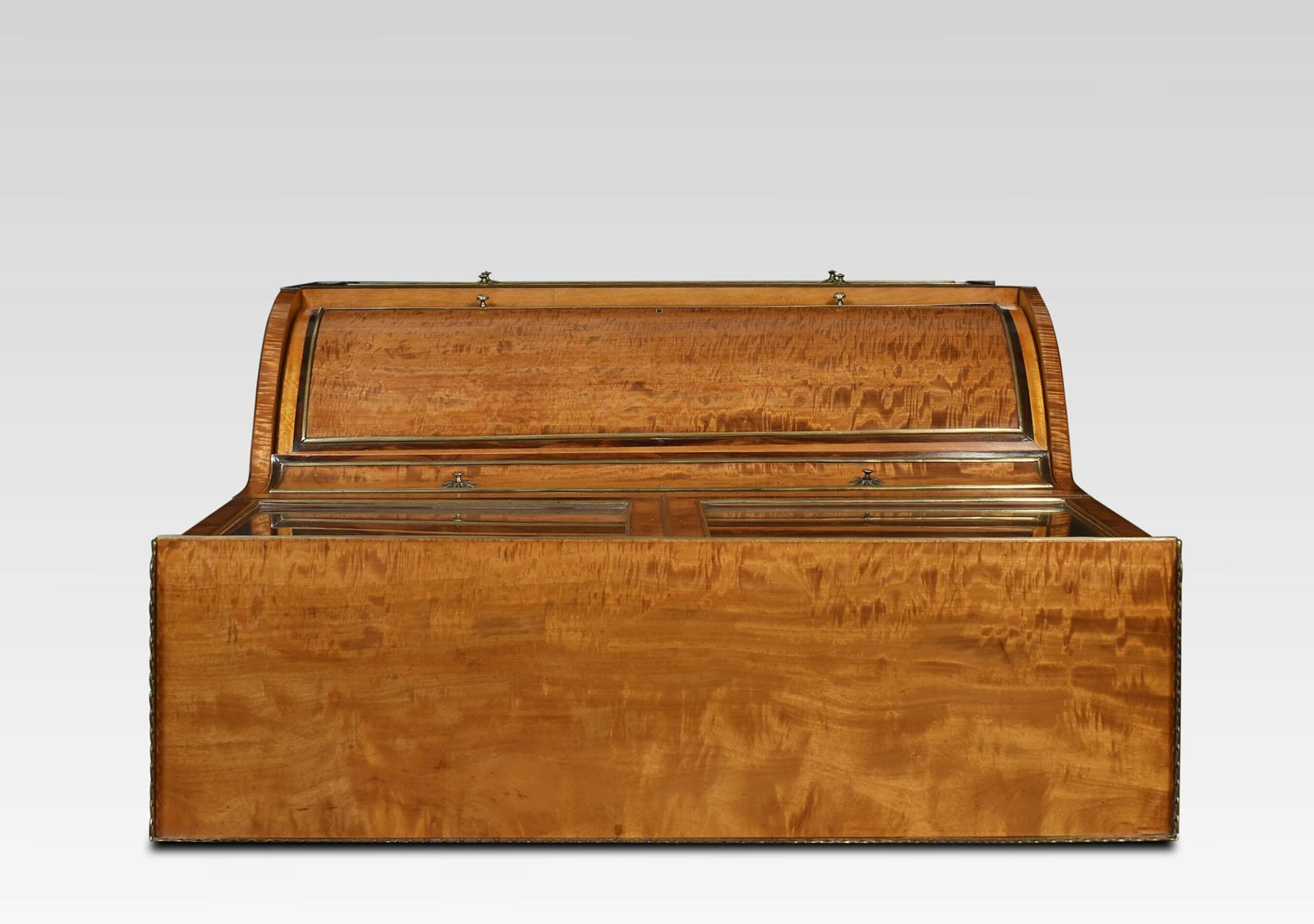 Pair Of Important Georgian Cylinder Cabinets photo for sale
