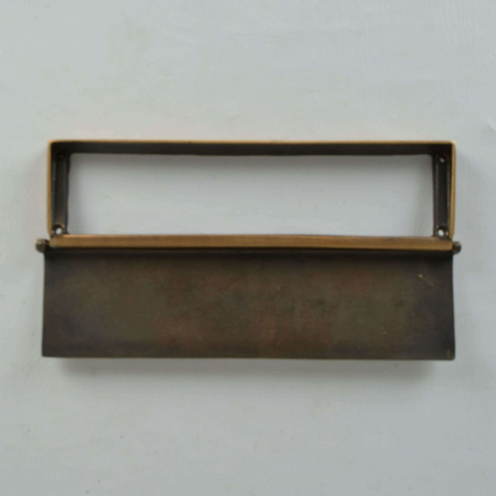 Three Push Pull Door Handles And Letterbox With Crater Relief photo buy