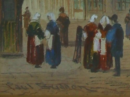 Watercolour By Paul Braddon. North European Cathedral photo for sale