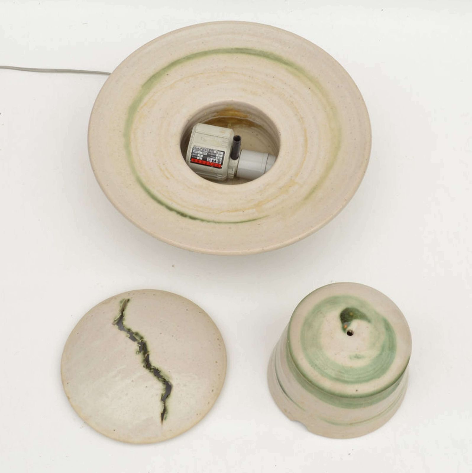 photo for sale Studio Pottery Fountain By Piet Knepper For Mobach 1983