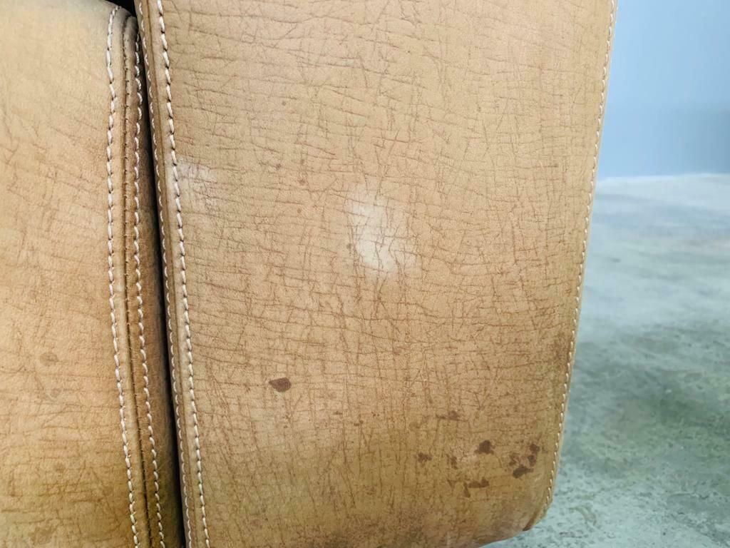 Bogo Sofa In Leather And Suede, By Carlo Bartoli For Rossi Di Albizzate, Set Of 5 photo buy