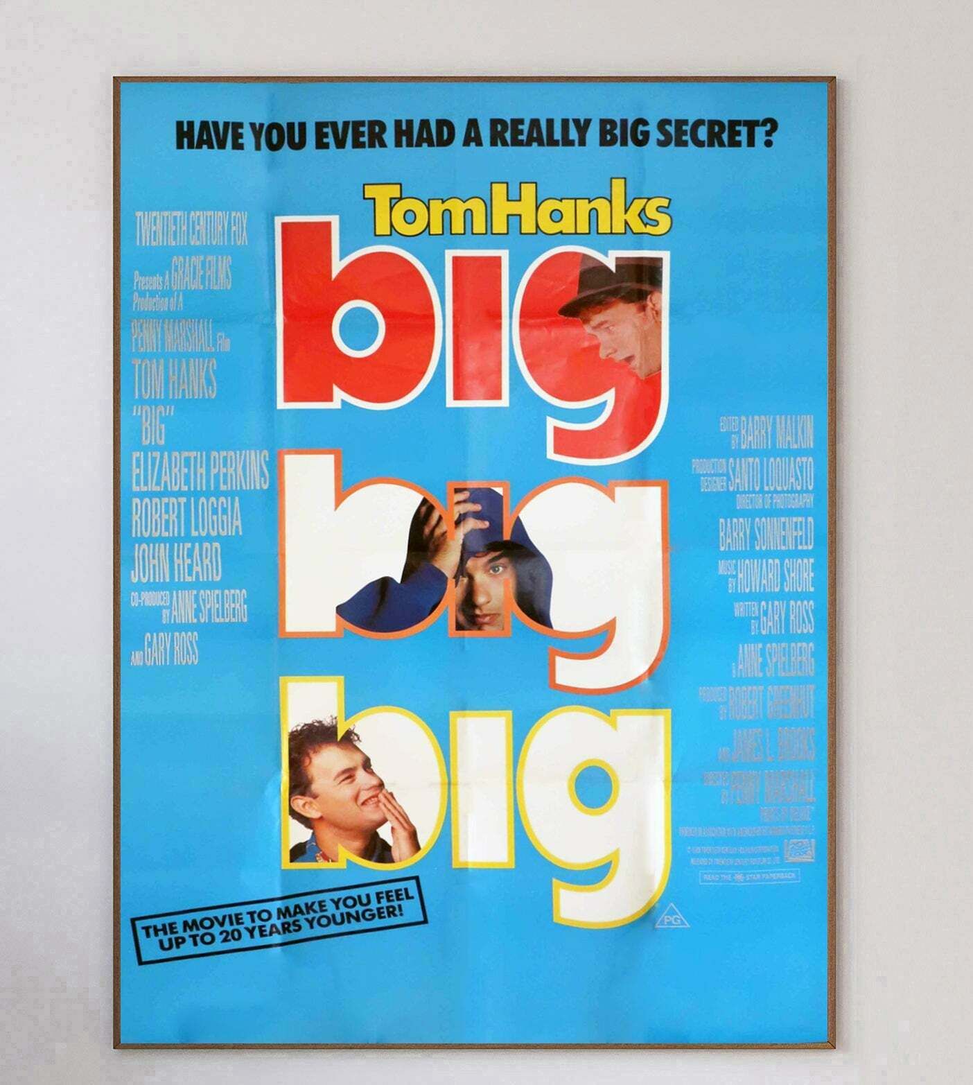 Big 1988 Original Vintage Poster photo 289.0