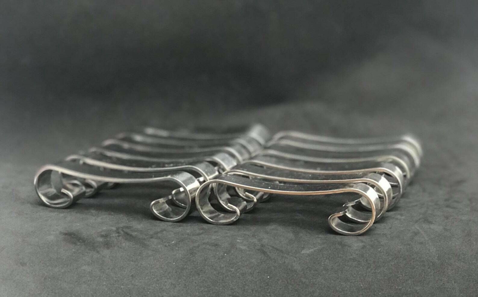 photo for sale Vintage Knife Rests Art Deco Style, Mid Century Retro Table, Wedding Gift, Gift For Her