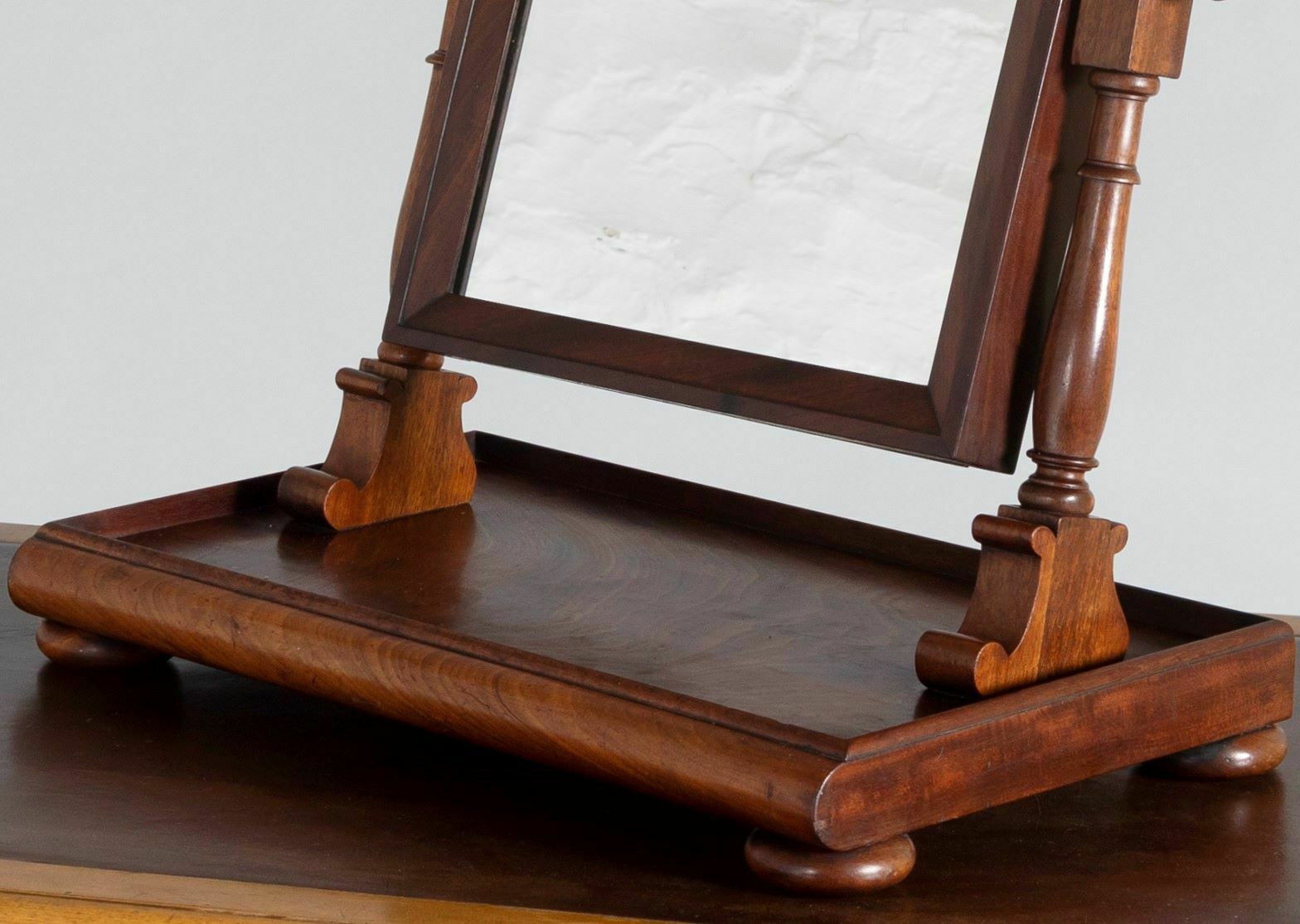 Superb Quality 1920s Antique Dressing Table Swing Mirror With Jewellery Counter photo buy