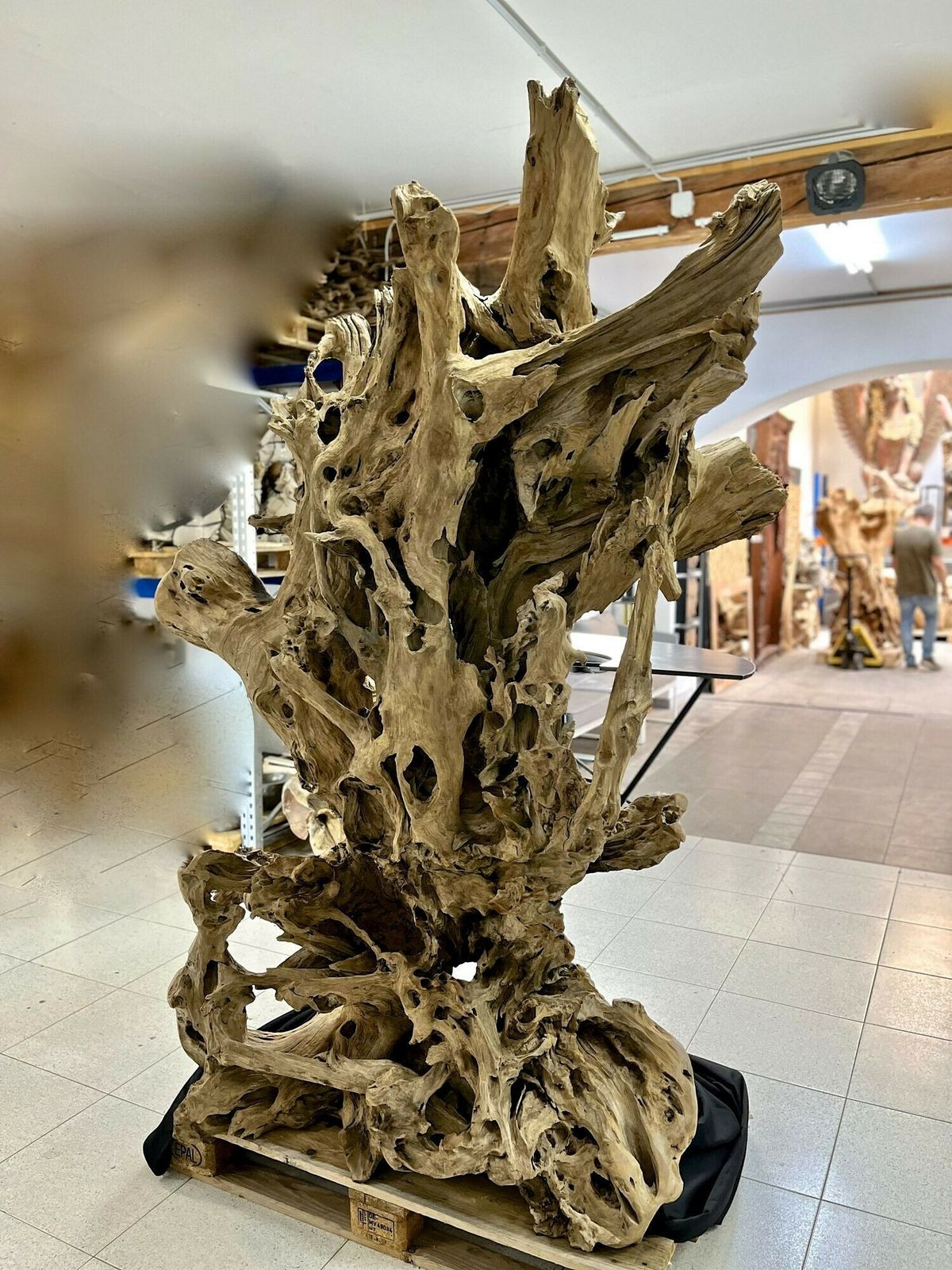 Gigantic Teak Root Stand Up Bar   Organic Modern, Indonesia 2022 photo Garden Furniture