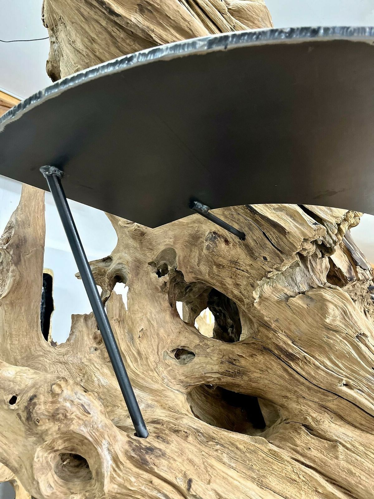 photo furniture Gigantic Teak Root Stand Up Bar   Organic Modern, Indonesia 2022