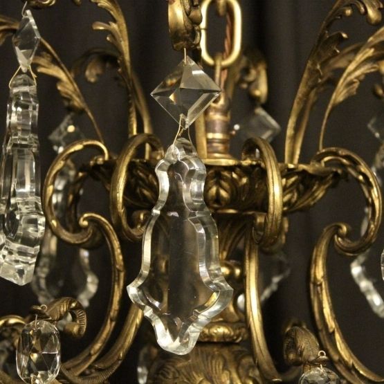 photo furniture French Pair Of Bronze Antique Chandeliers