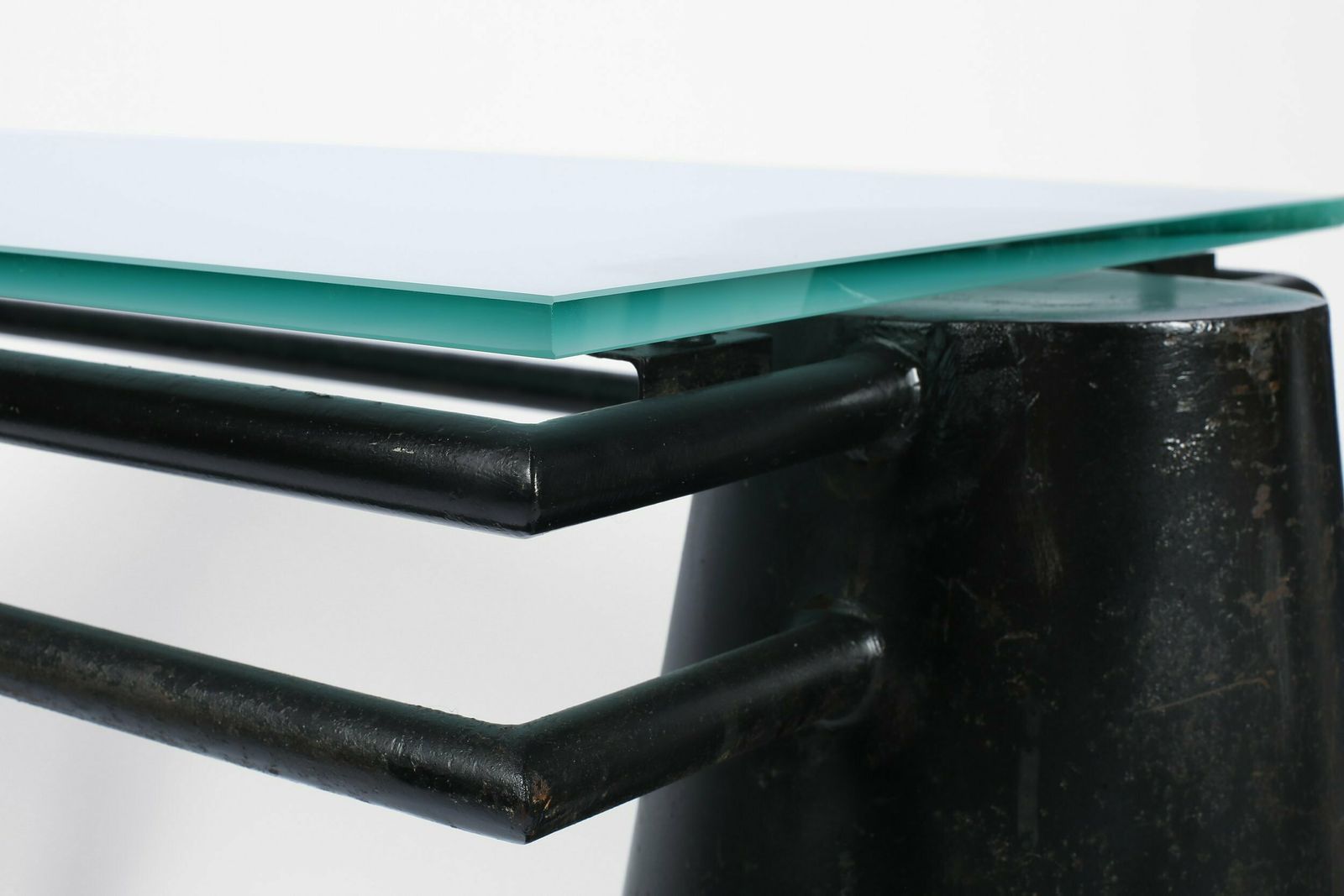 Modernist Steel Desk, Early 20th Century photo vintage