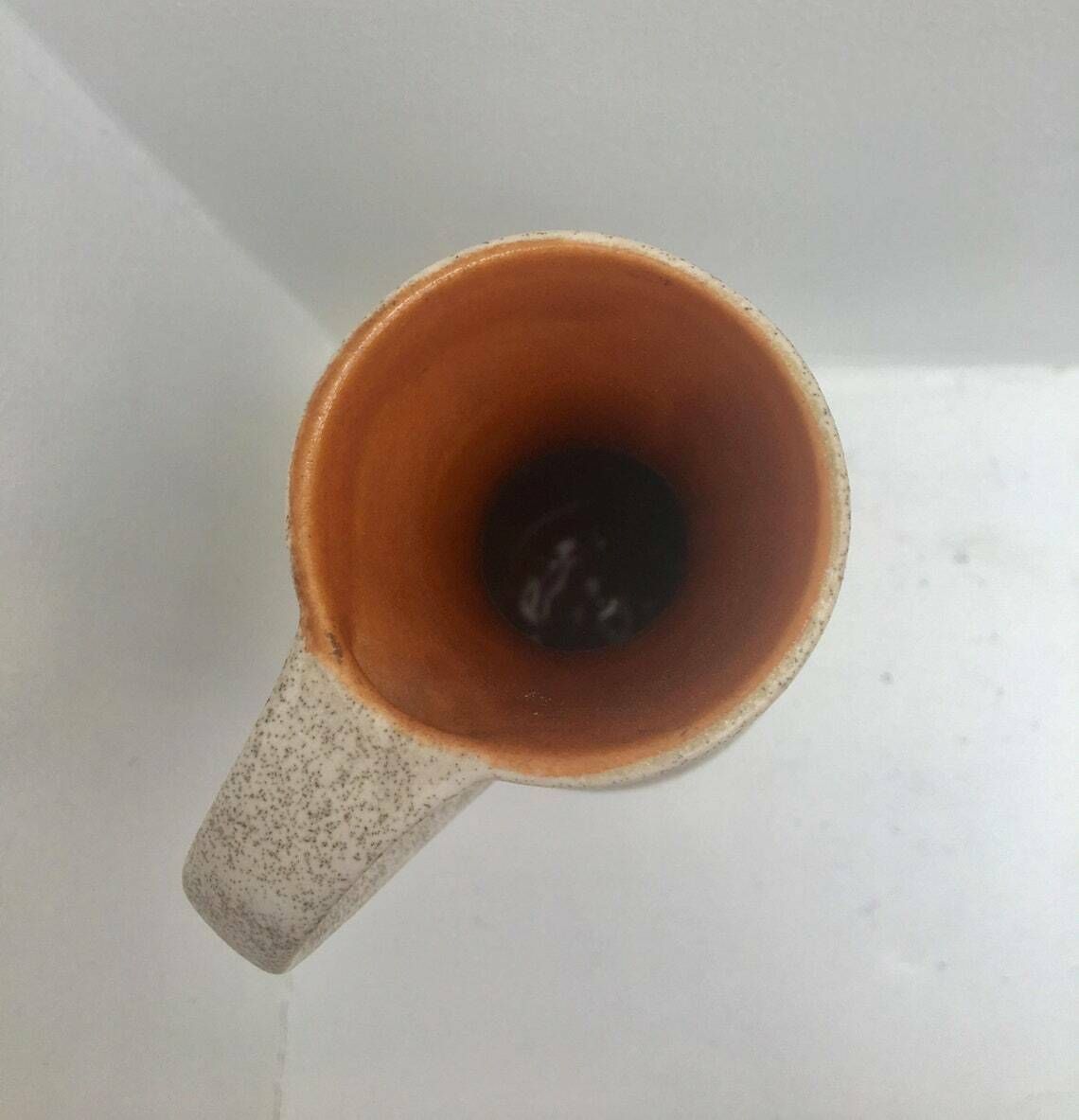 West Germany Pottery Vase By Dumler And Breiden Form Mid Century Green Gray Orange Pottery Ceramic 1960s 1970s Pitcher With Handle Mcm photo 180.0