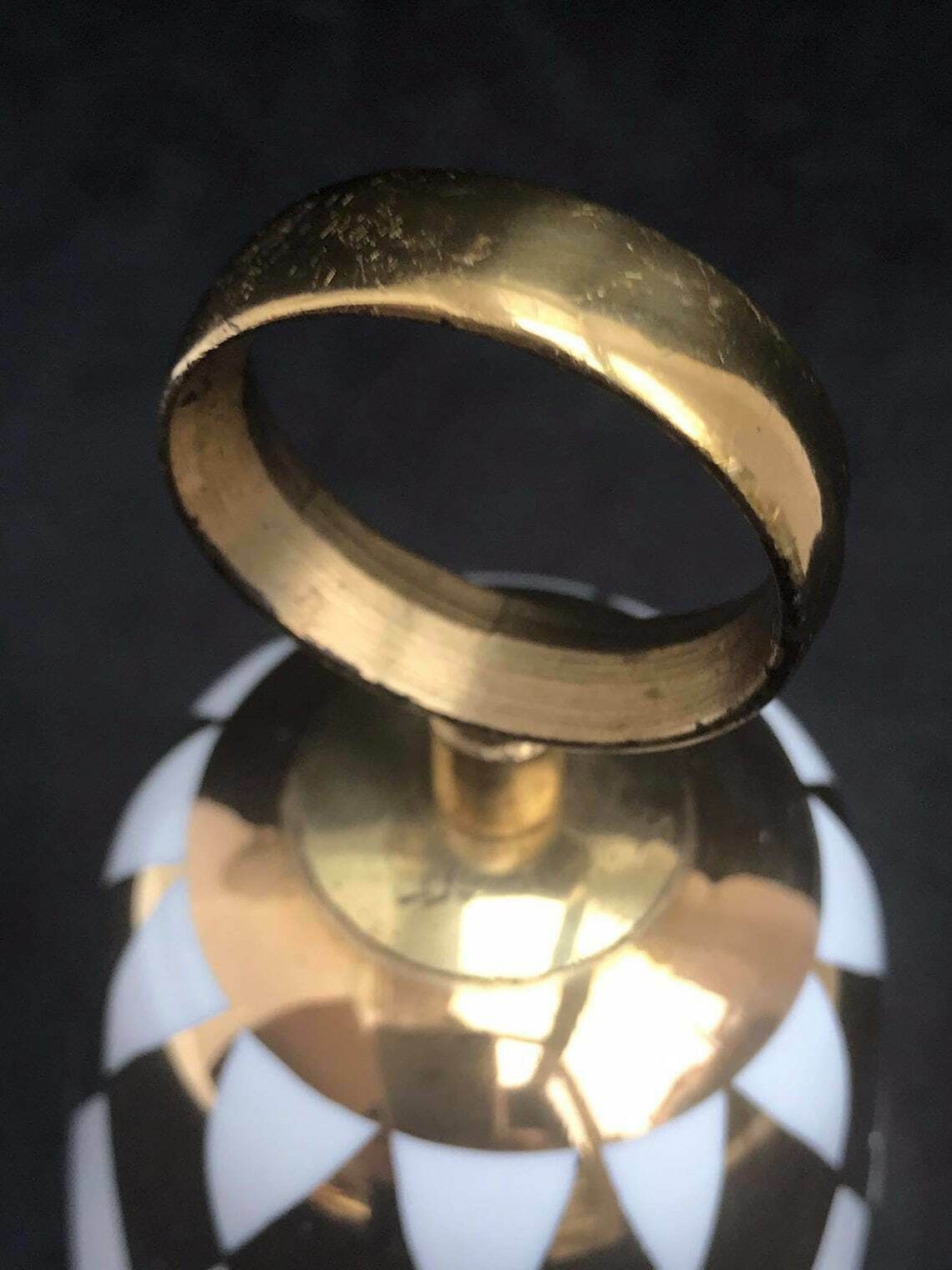 Fornasetti Original Porcelain Table Bell Golden Trim Desk Decor Italian Design Ornament Gift For Him photo 704.0