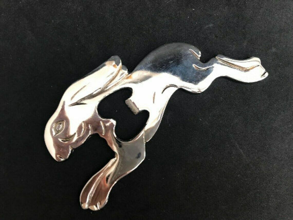Bottle Opener Art Deco Silver Plated Bottle Opener Rabbit Hare Hunt Gift Hunter Decor Bar Accessory Animal 1930s Bar Decor Bar Accents photo 194.0