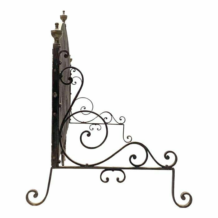 18th Century Wrought Iron Fireplace Screen photo Home Fixtures