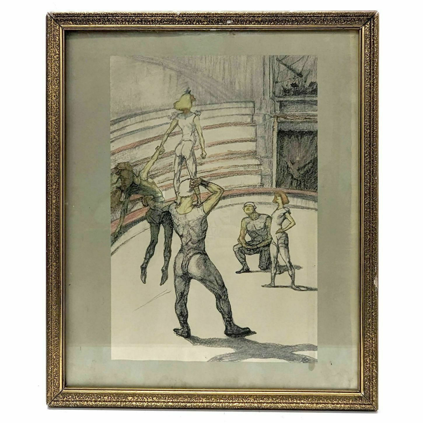 Circassian Engraving Toulouse Lautrec