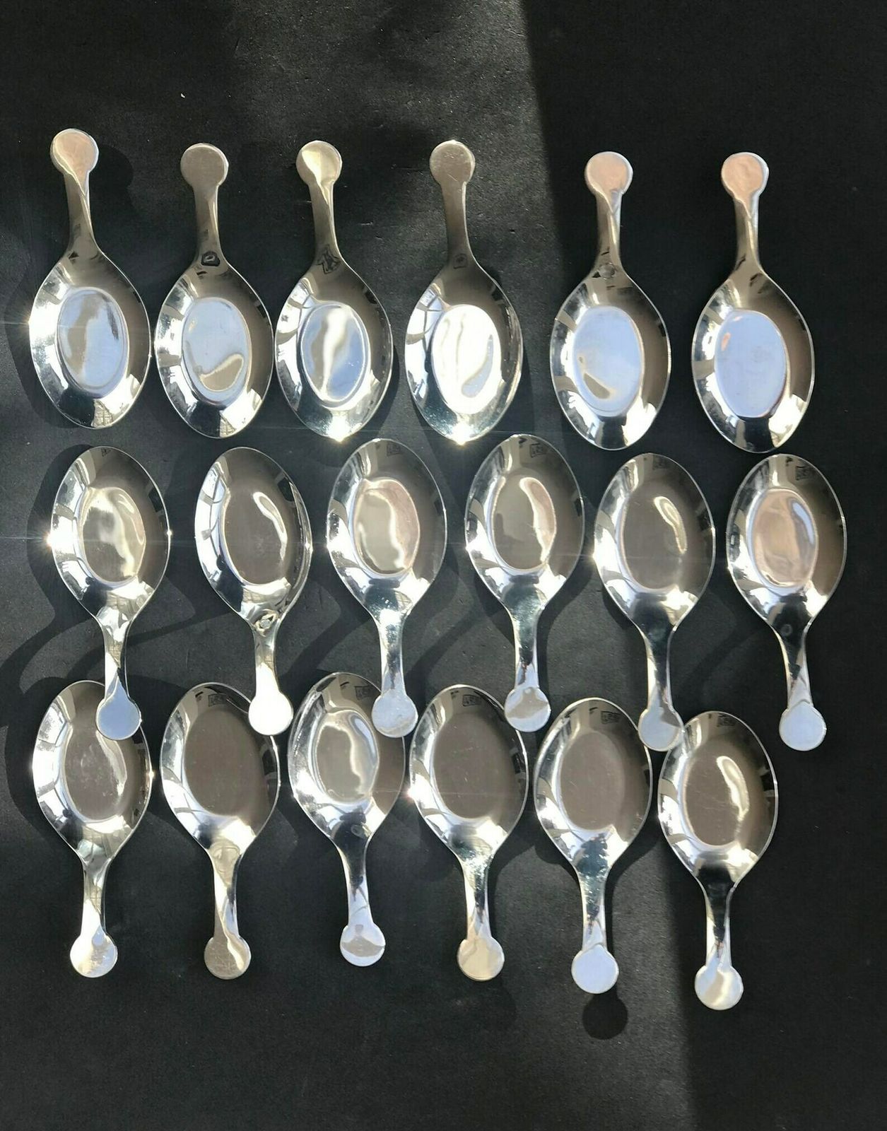 photo furniture Vintage Appetizer Spoons Handle, Tasting Spoons, 1990s, Set Of 18, Gift For Hostess Appetizer Party