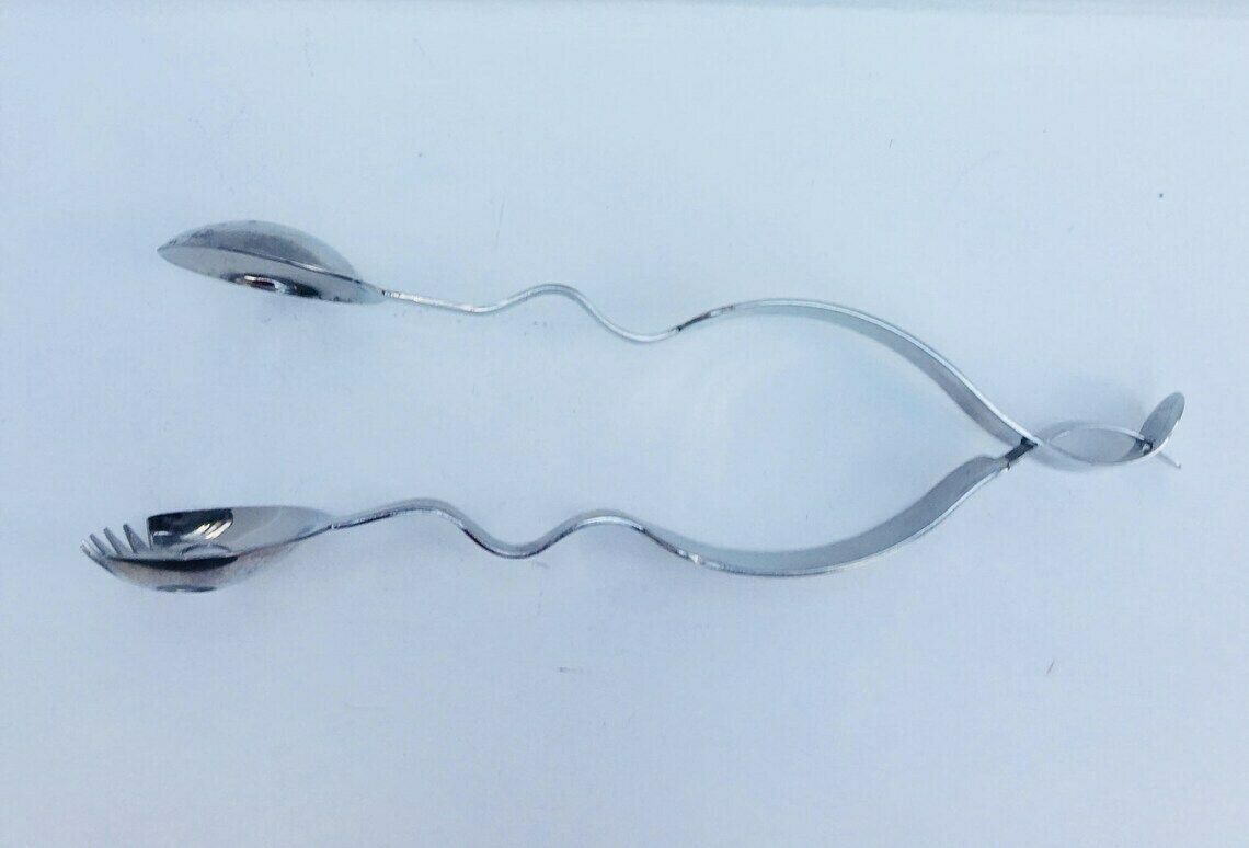 photo furniture Cutlery Salad Servers Salad Serving Tongs Denmark 2 Pieces Designed By Menu Danish Design Pasta Server Stainless Steel Salad Set Spoon Fork.