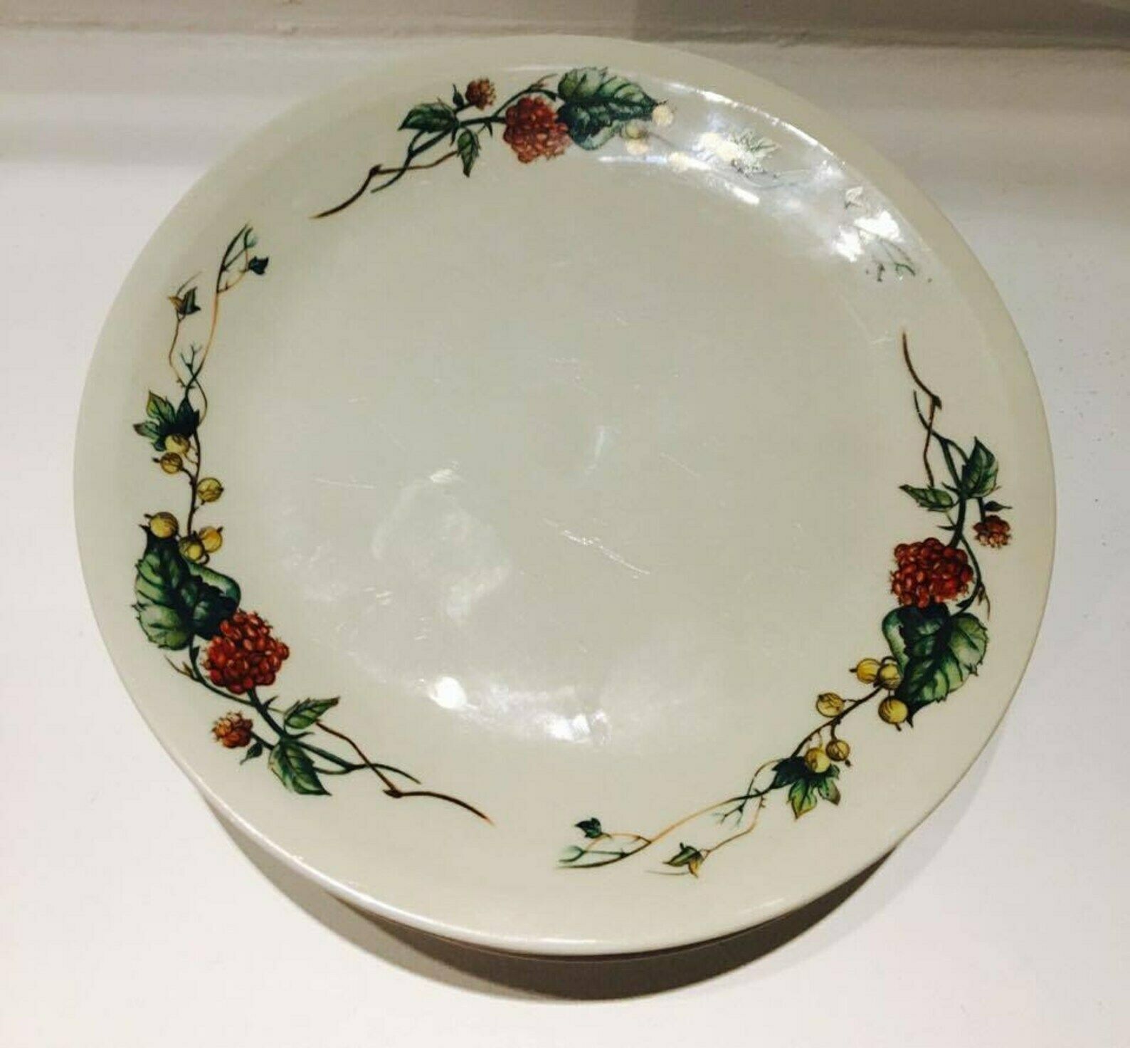 Dessert Plates Set 8 Villeroy & Boch Dishes, Dessert Dish, Fruits Dish, Salad Dish Pattern V Il74   Super Rare, Retro Dishes photo vinterior