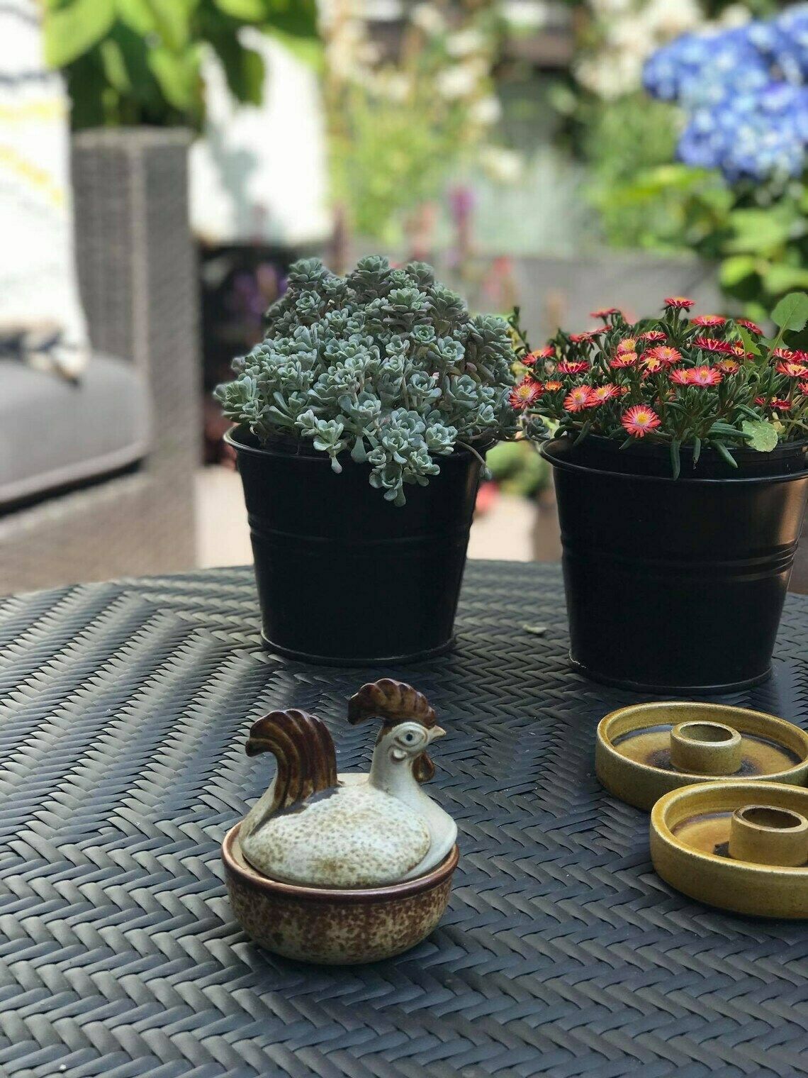 Danish Ceramic Hen Box Chicken Figurine Brown Ceramic Mid Century Modern Country Side Decor Soholm Kitchen Collectible Scandinavian Decor photo Home Decor