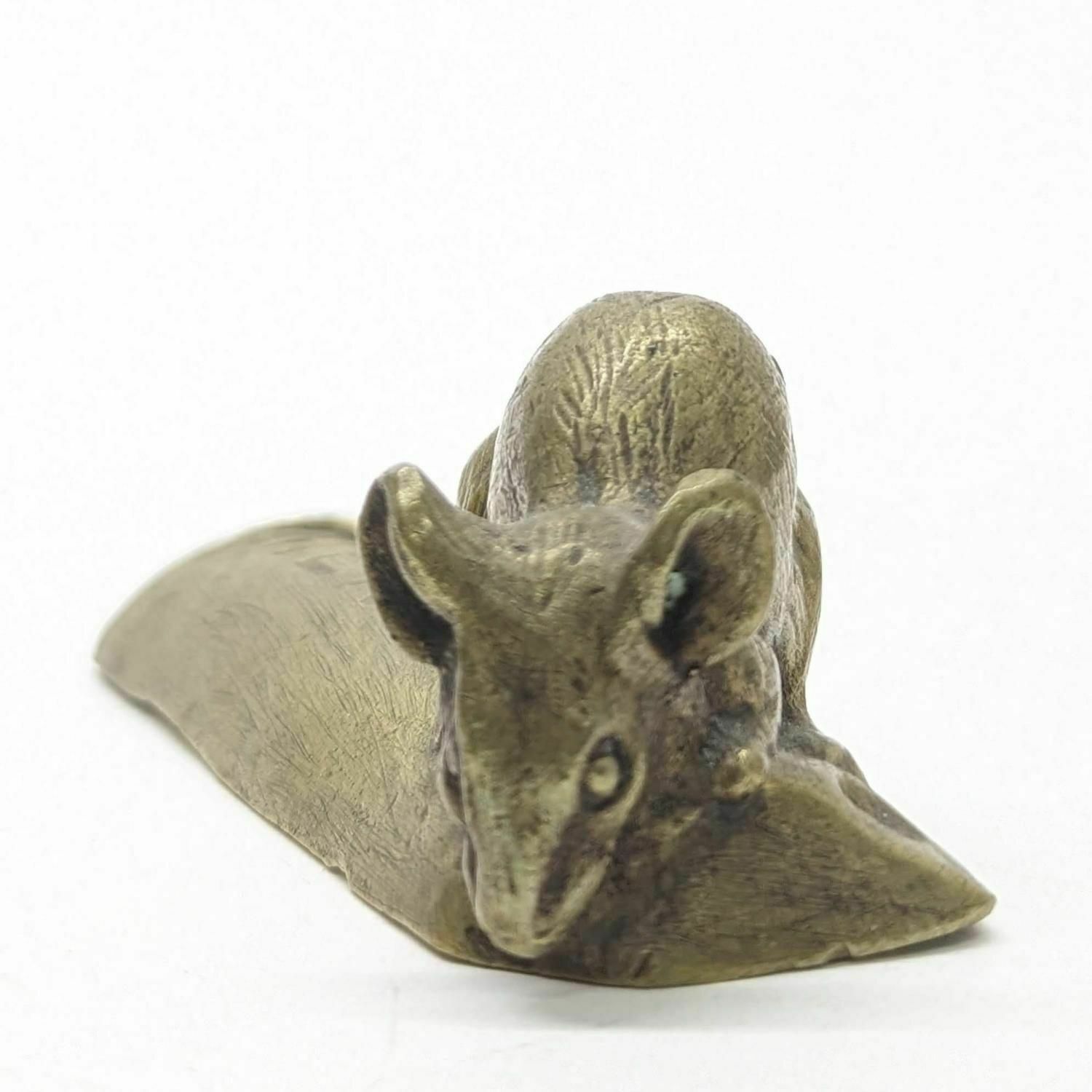 Advertising Bronze By Carvin Chocolate Menier The Little Mouse photo furniture