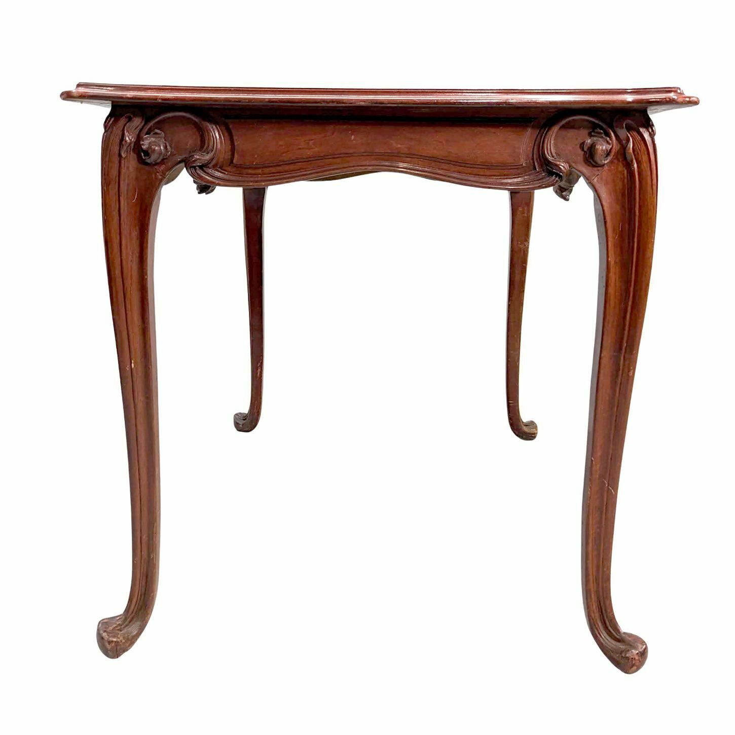 Art Nouveau Period Side Table With Man's Head Decor photo Furniture
