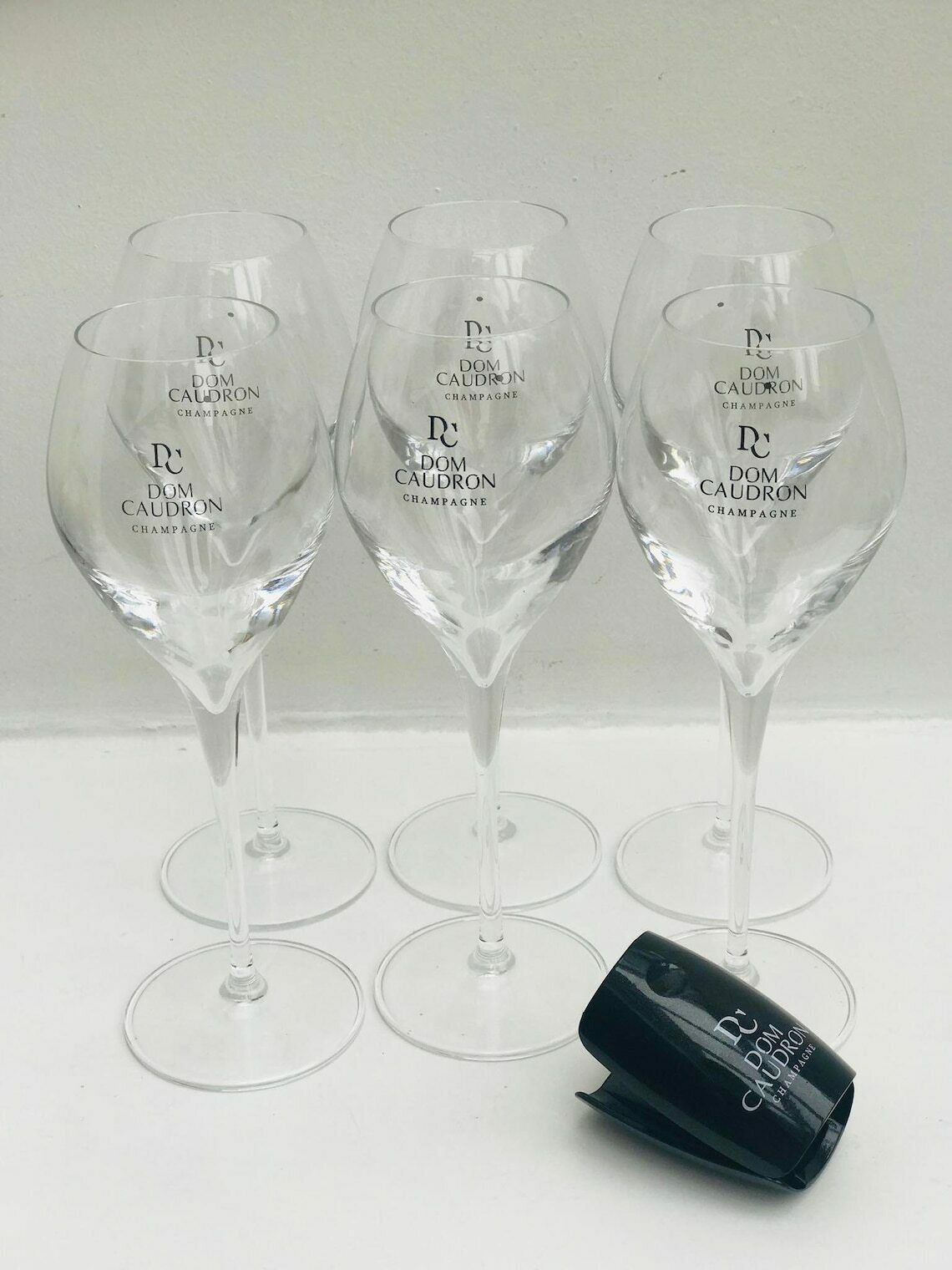 photo vinterior Vintage Champagnecoupes, Flûtes En Feestglazen, Frans Glaswerk, Luminarc Regency