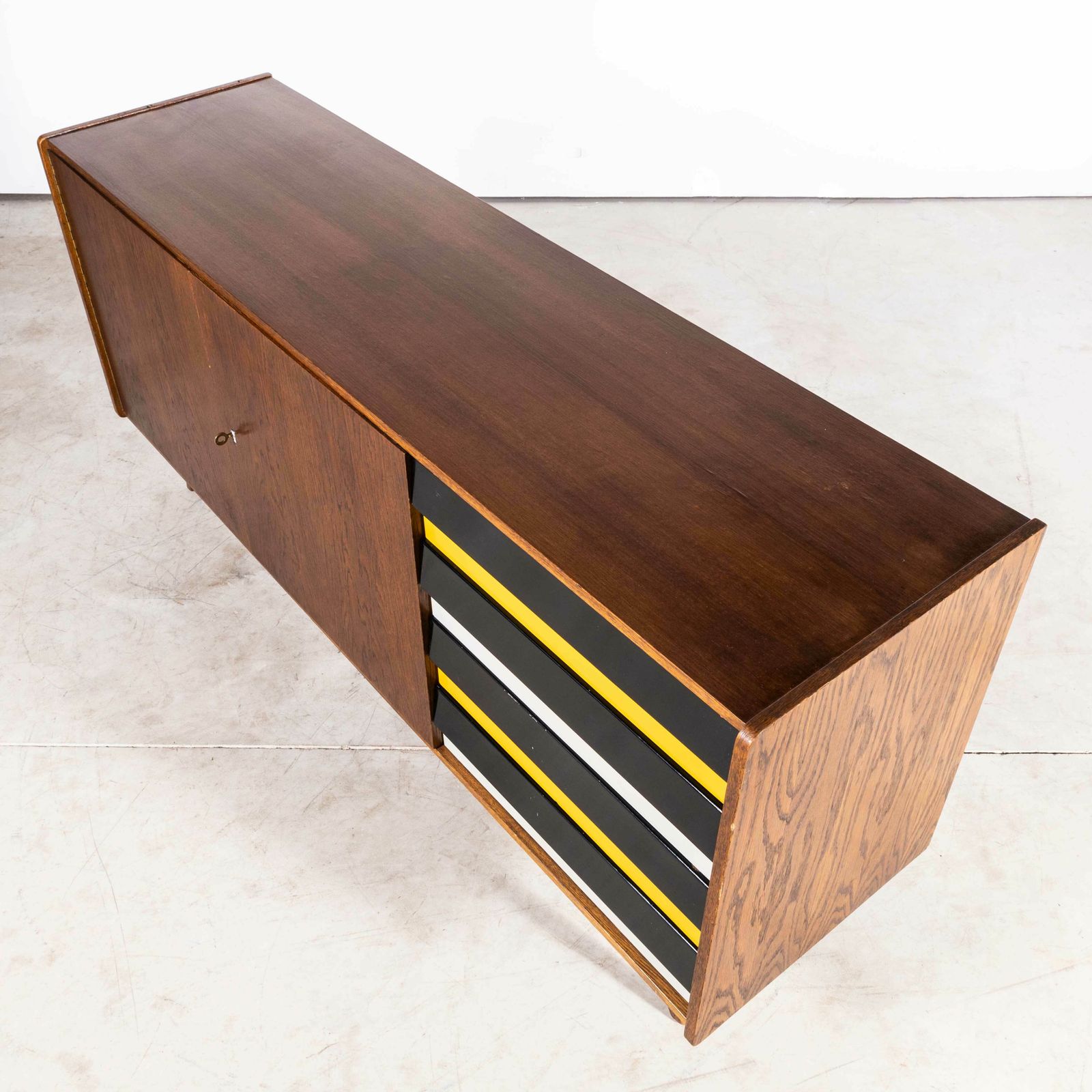 1950’s Large Walnut Cabinet – Sideboard By Jiri Jiroutek For Interieur Praha photo 1638.0