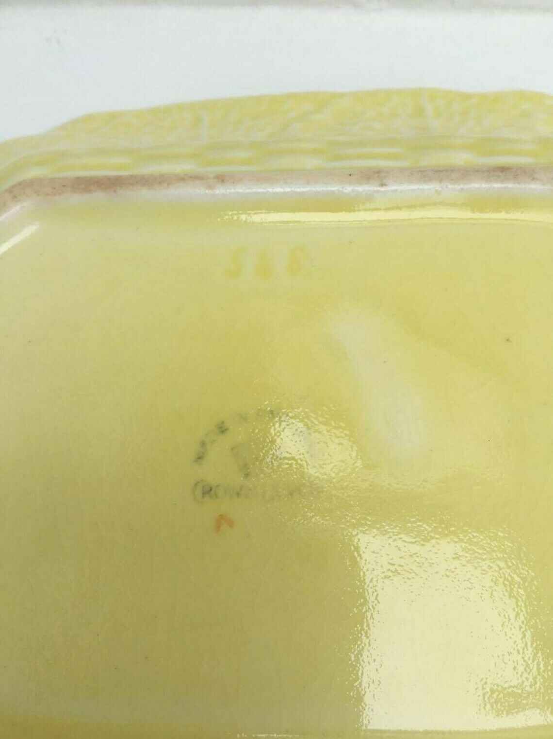 photo furniture Serving Plate Vintage Crown Devon Yellow Tomato Plate, Crown Devon Garden, Dish And Plate, Crown Devon China Dishes, Art Deco ,Circa 1920s