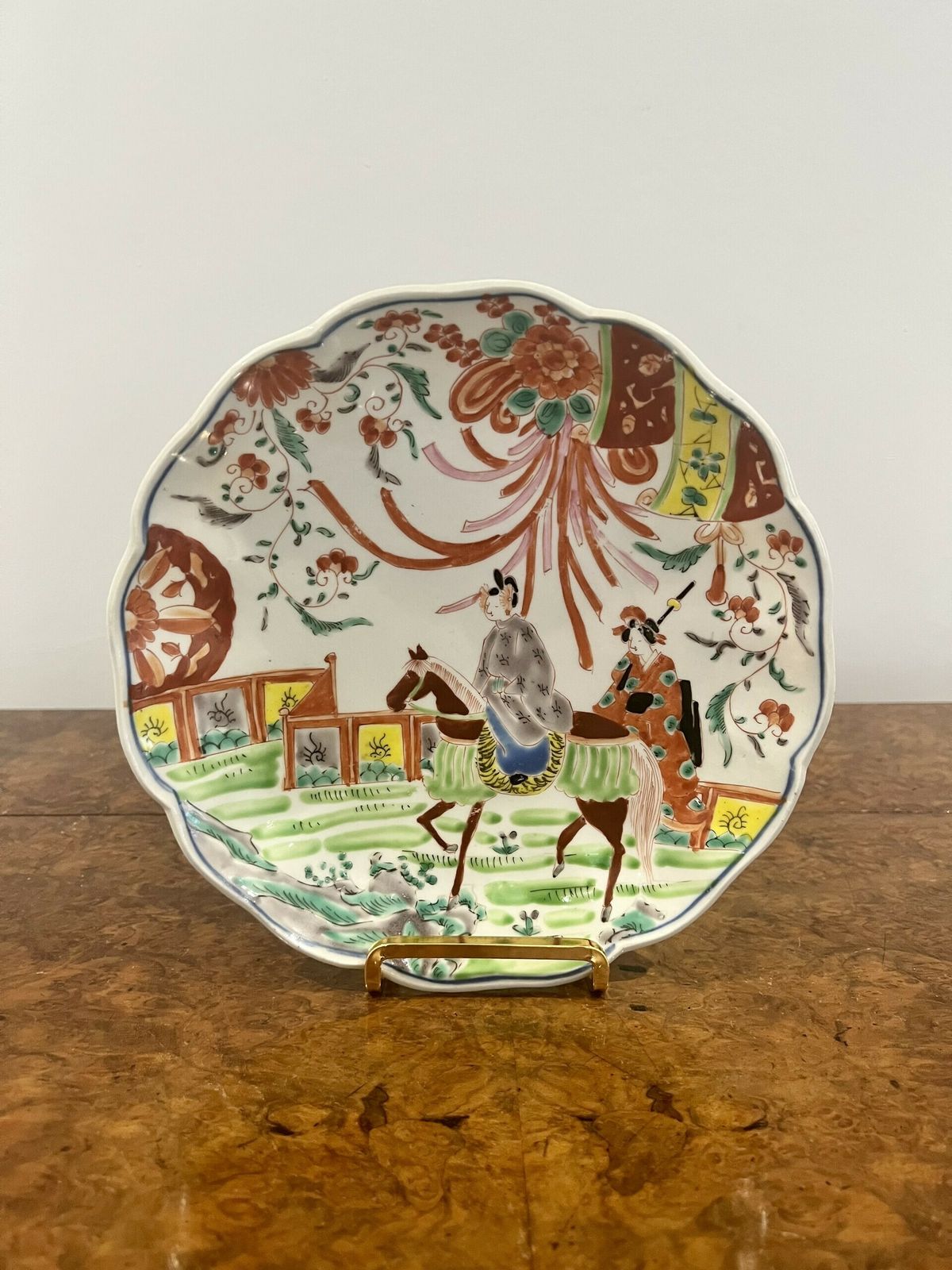 Collection Of Three Antique Japanese Imari Dishes photo for sale
