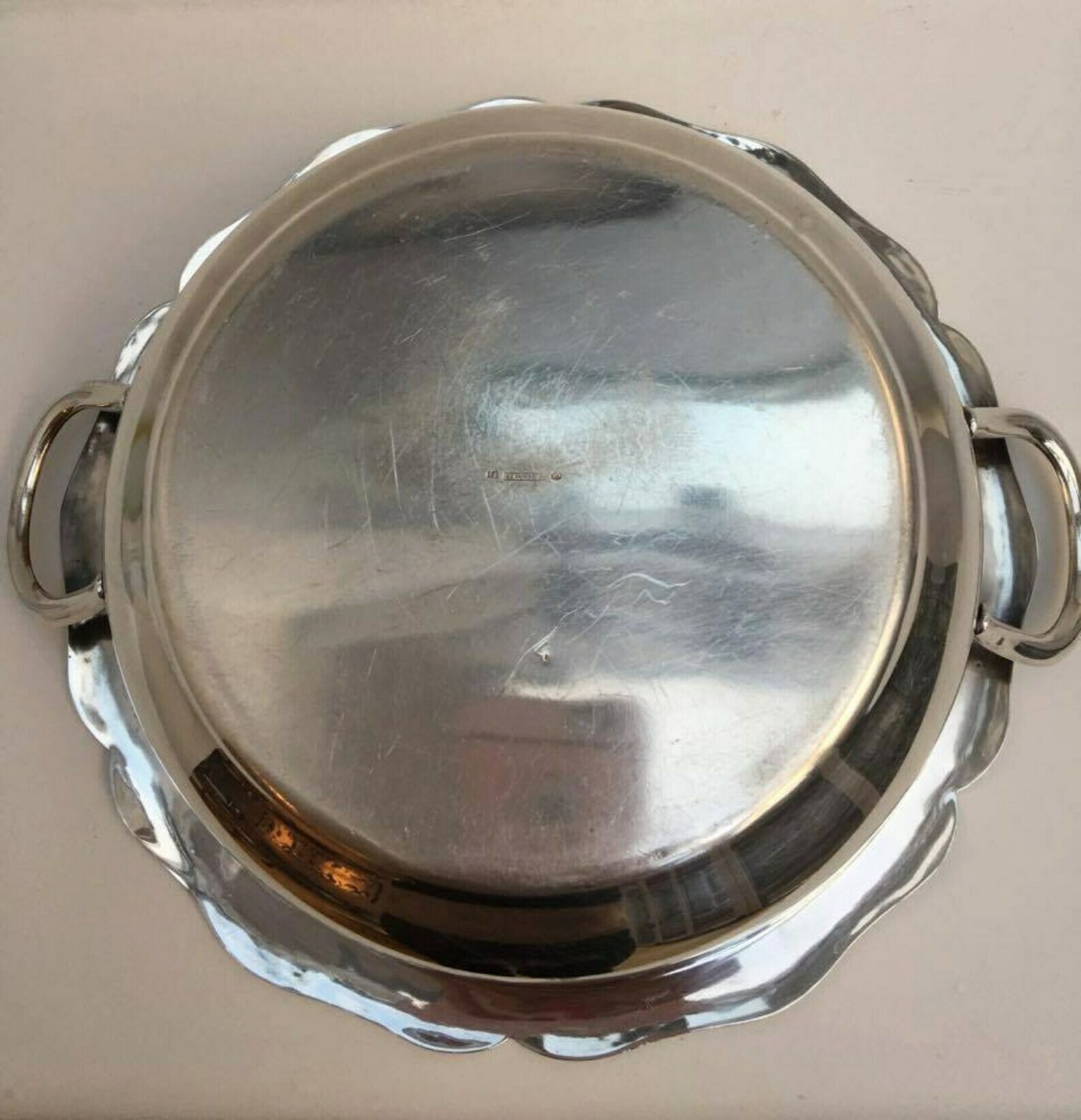 Serving Lidded Dish, Vegetables Plate, By Denayer, Silver Plated. 1960, Made In Belgium photo Home Decor