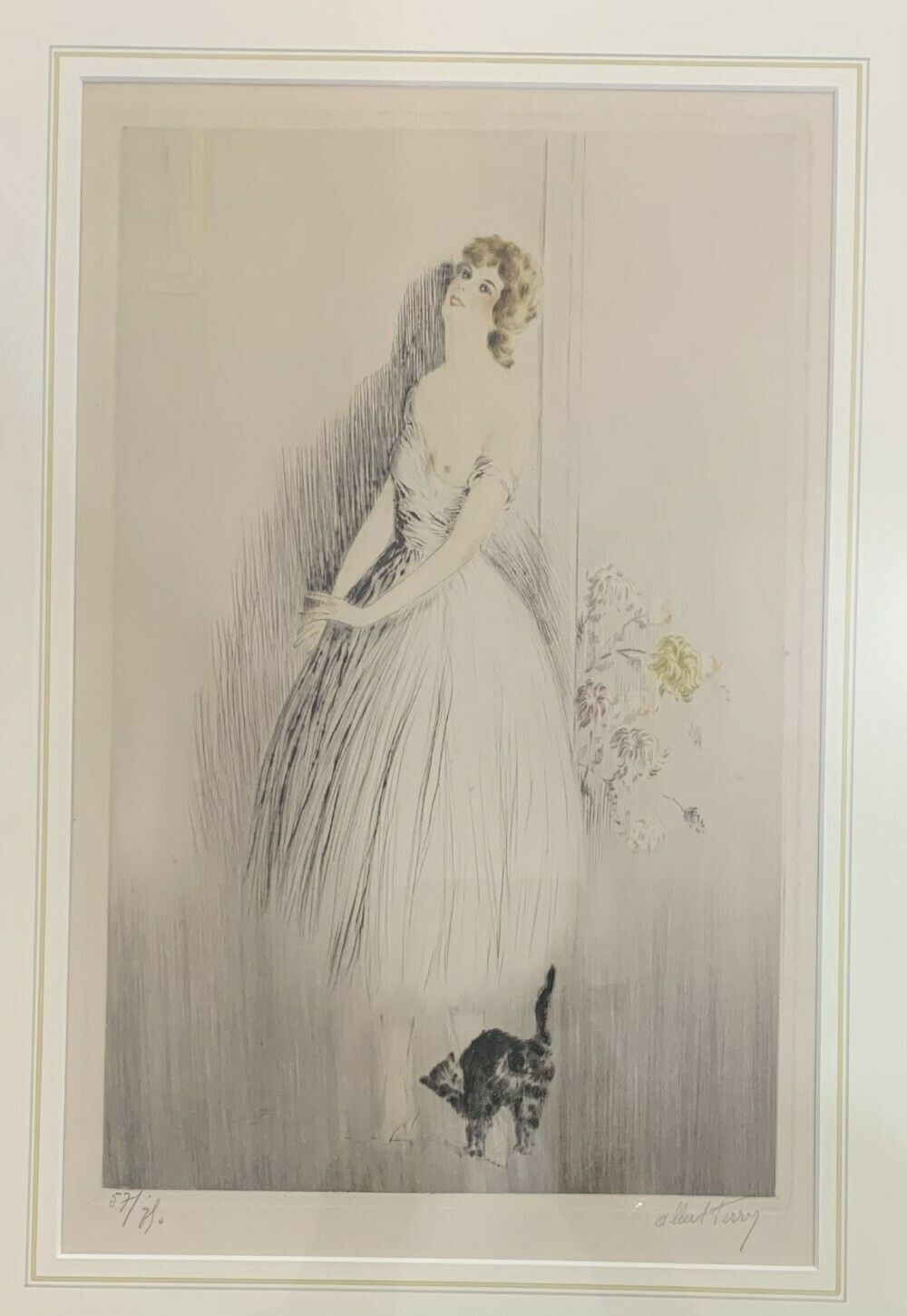 Albert Terry, French Art Deco Engraving C1930. Limited Edition photo 202.0