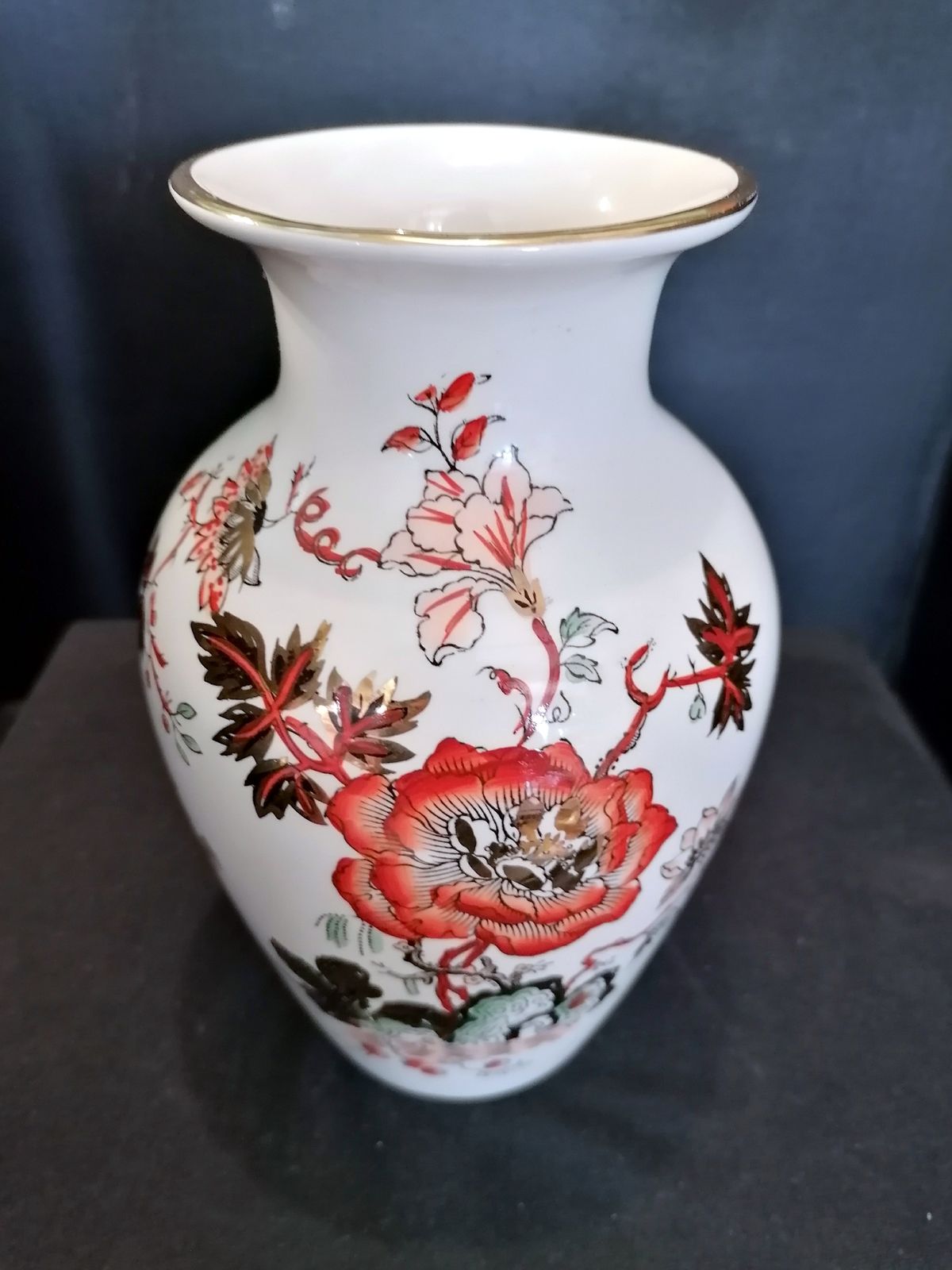 Masons Ironstone Flower Vase. Fantastic Quality,Porcelain Hand Painted. Ref 4082 photo furniture
