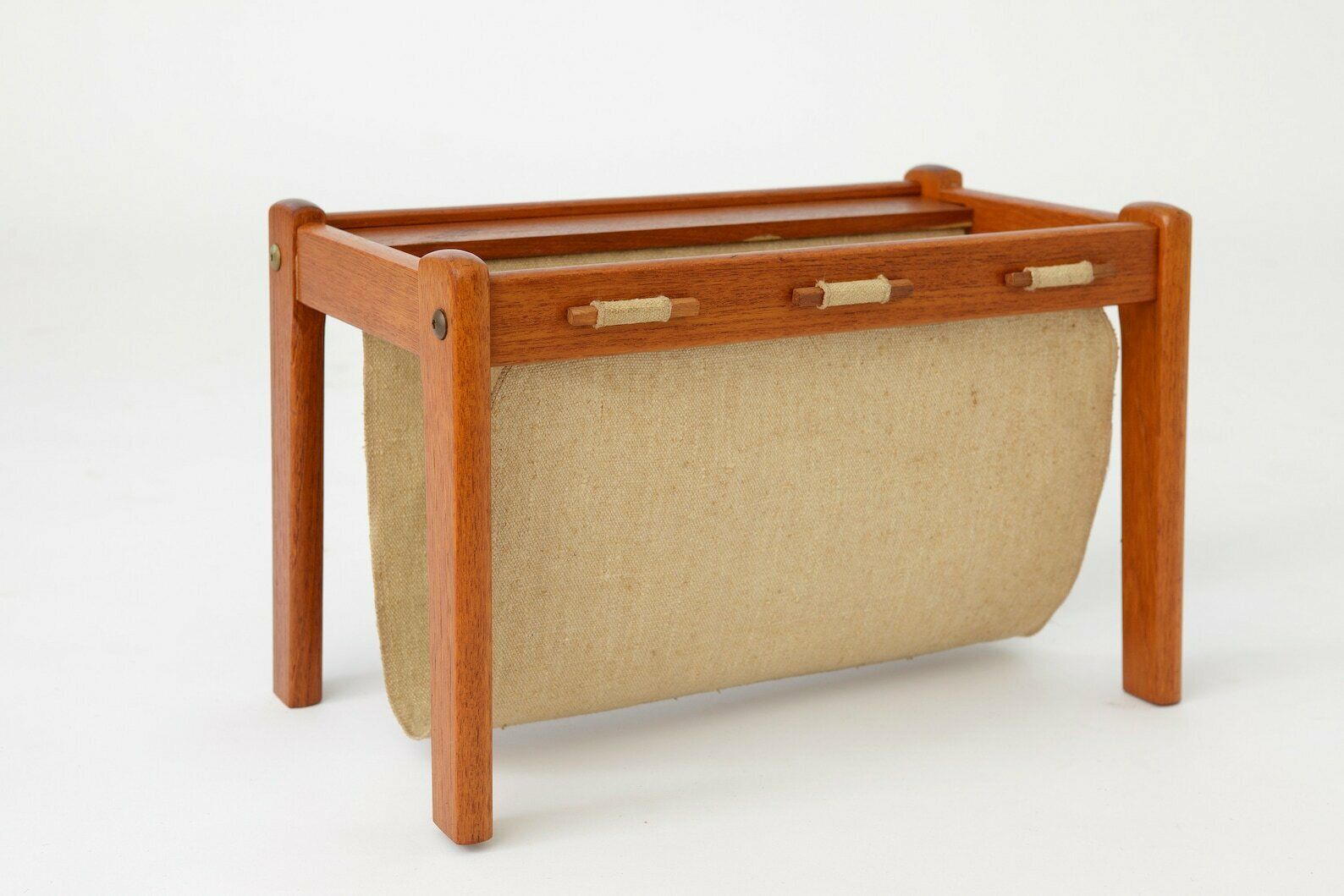 Vintage Magazine Rack From The 1960s 1970s photo for sale