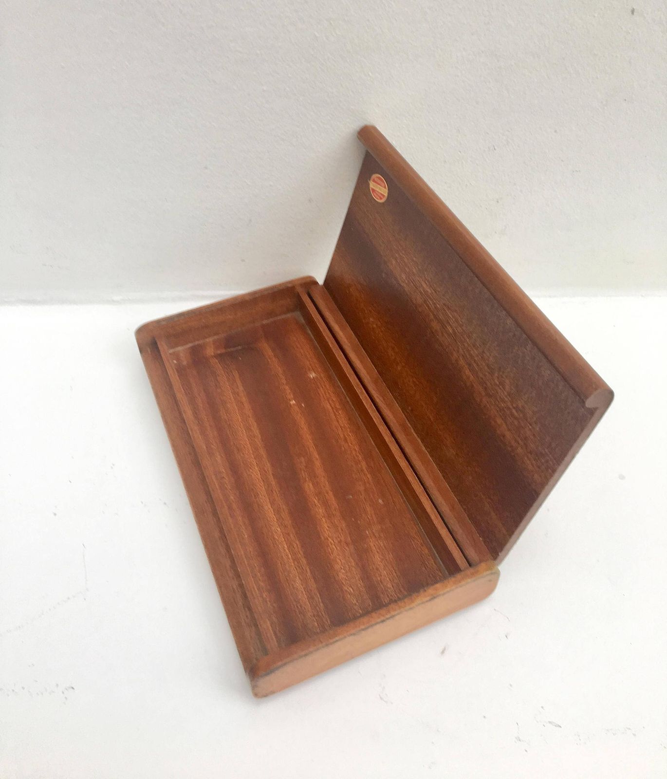 Wooden Box Mid Century Casket Stamp Box Ab Träfiness Linköping, Sweden Box Cigarettes Box Cards Box Rings Box 60s Gift For Her Box Collector photo furniture
