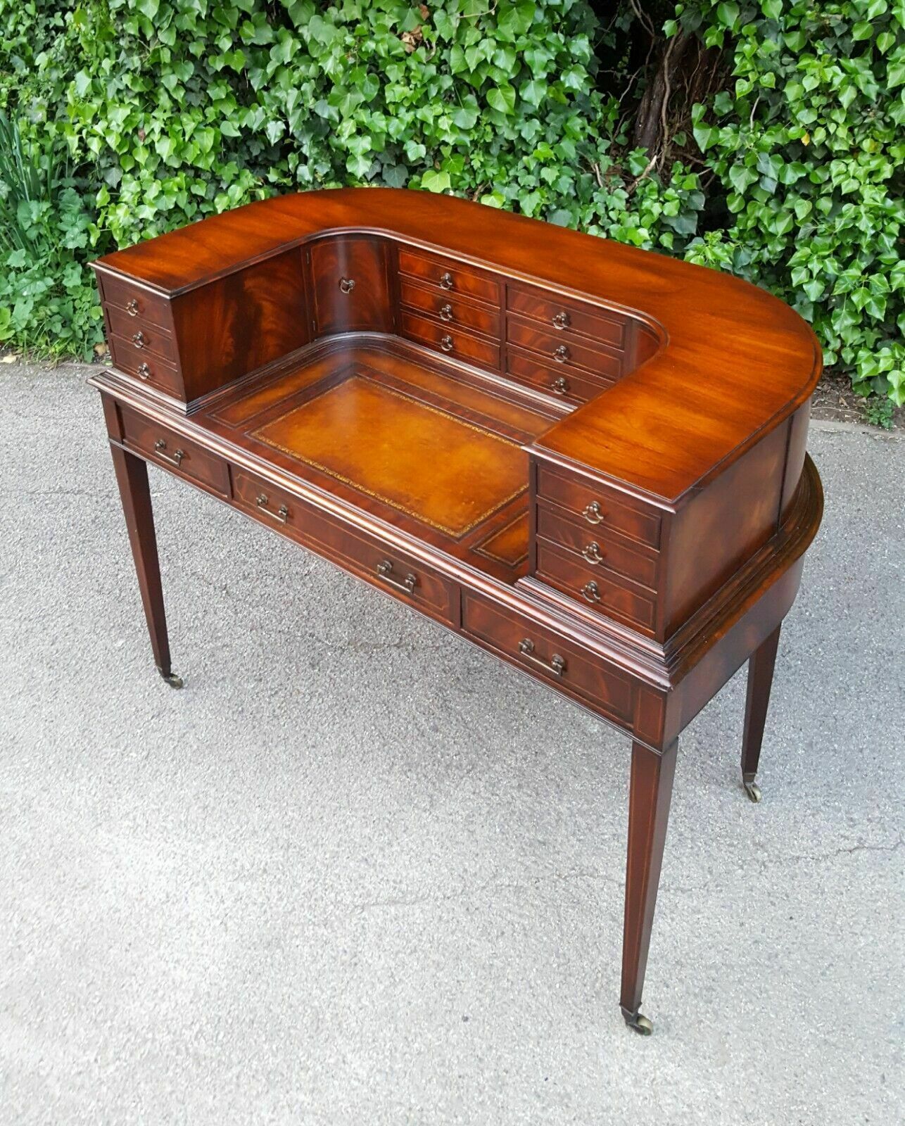 Antique Mahogany Carlton House Desk photo furniture