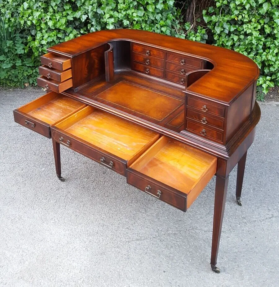 Antique Mahogany Carlton House Desk photo 1475.0
