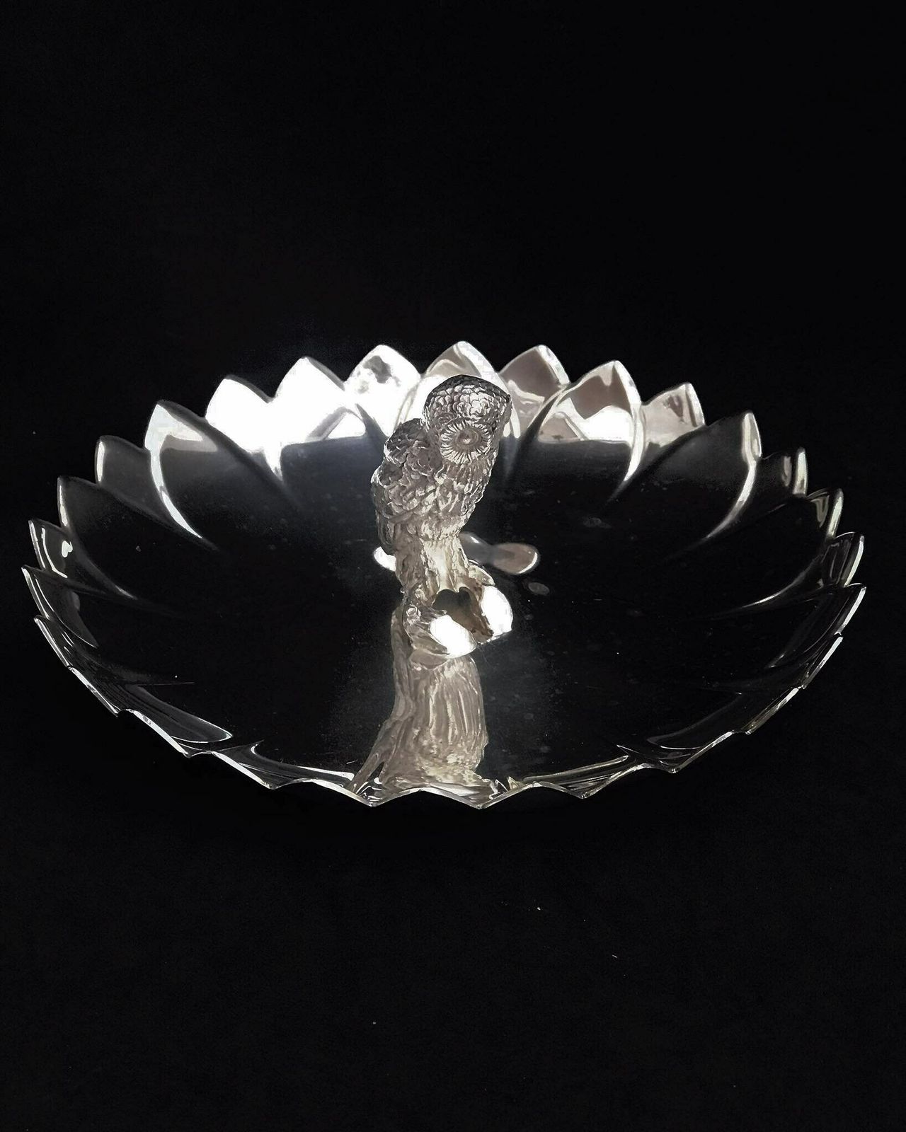 Uil Ringenschaaltje Bonbonschaaltje Opvangschaal Vanity Decor Lege Zakken Tray Reed & Barton, Verzilverd Ringenschaaltje Notenschaaltje Cadeau Voor Haar photo furniture