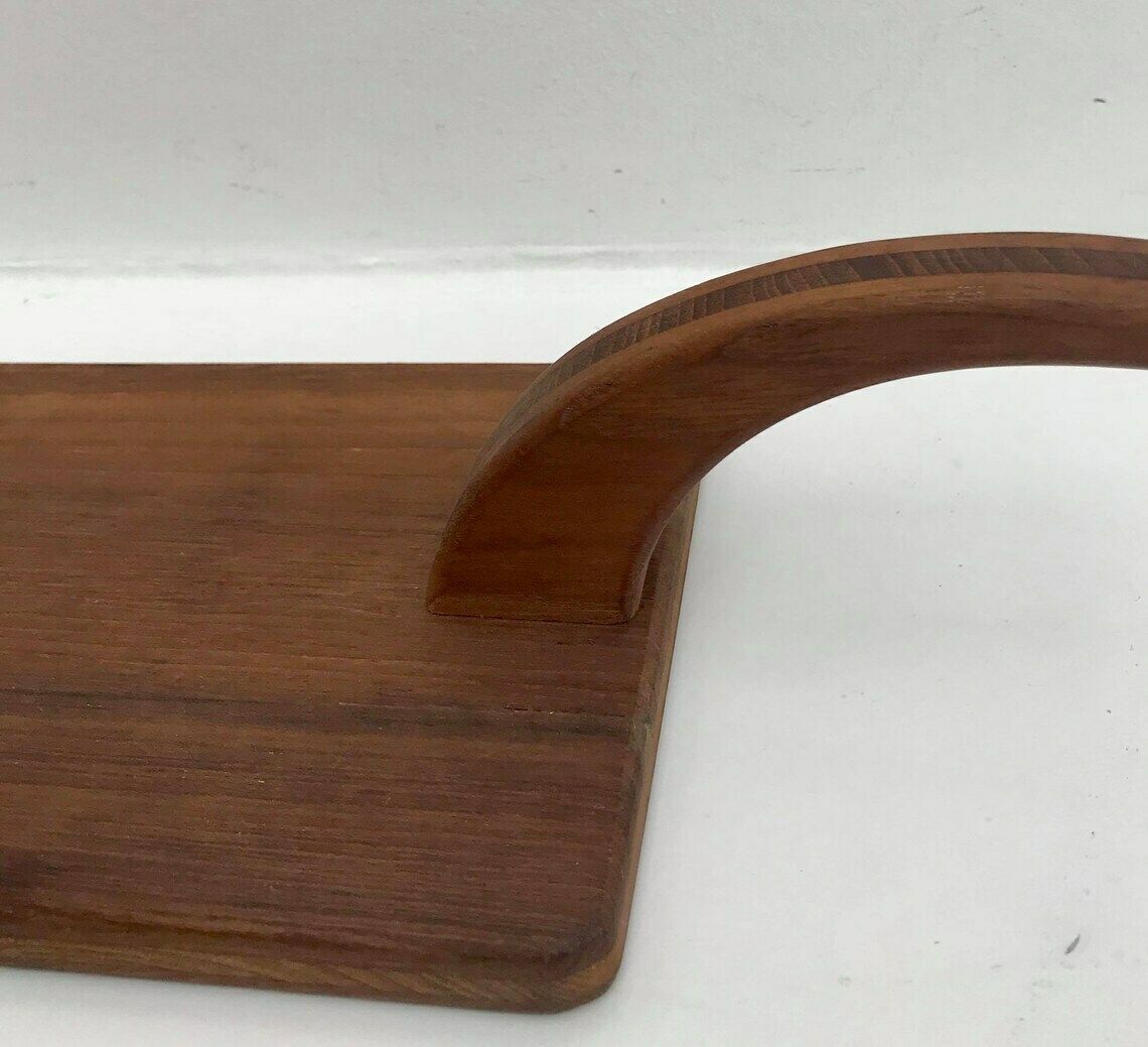 Wooden Cutting Board Danish Vintage Tools Mid Century Cheese Board Bread Cutting Board Appetizers Platter Bar Kitchen Food Photography Prop photo for sale