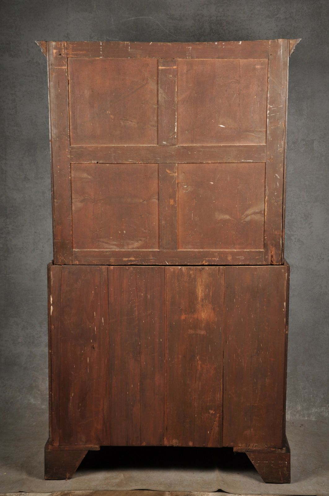 2900.0 18th Century Mahogany Tallboy, 1700s photo