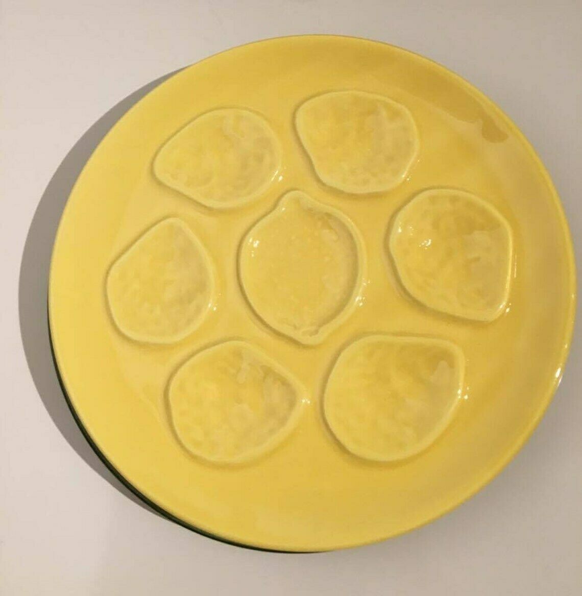 9 Vintage Green Oyster Plates, Niderviller Faience 50s, Oyster Plate, Oyster Dish, Collector Oyster Collection Wedding Gift Mid Century photo 338.0