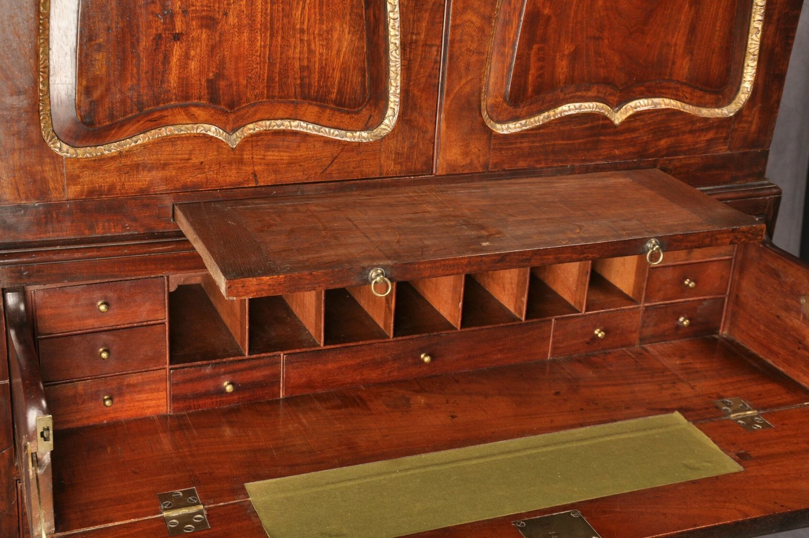 Fine 18th Century Mahogany Secretaire Cabinet photo 8500.0