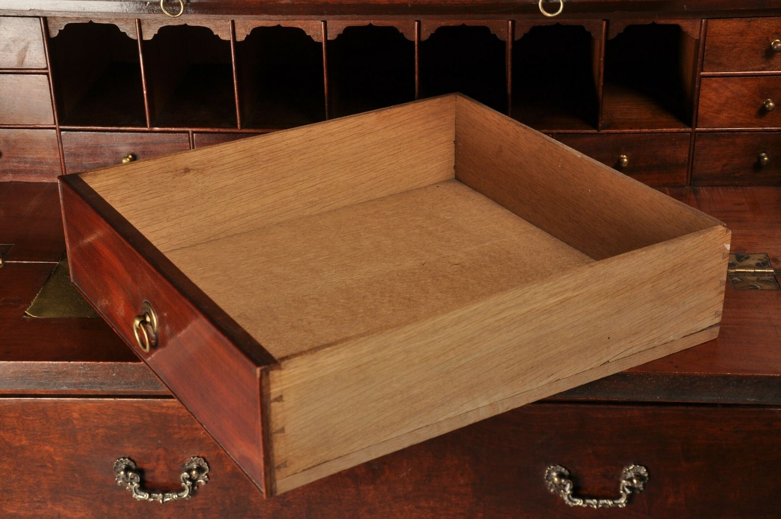 photo for sale Fine 18th Century Mahogany Secretaire Cabinet