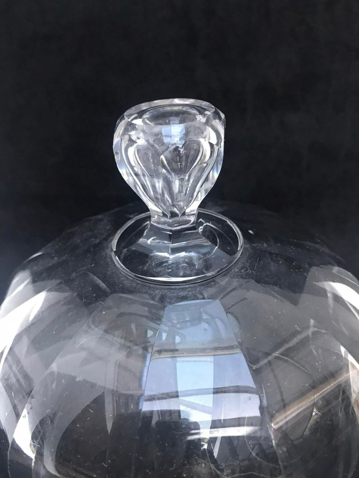 Crystal Cheese Cover Carved, For Cakes, Muffins Or Cheese Heavy Glass Cheese Lid Cheese Lover Gift Gift For Hostess photo 167.0