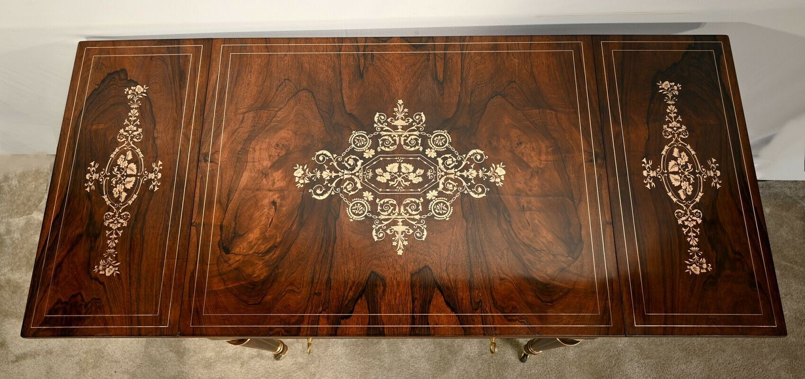 photo for sale Rosewood Table, Louis XVI Style, Napoleon III Period – Mid 19th Century