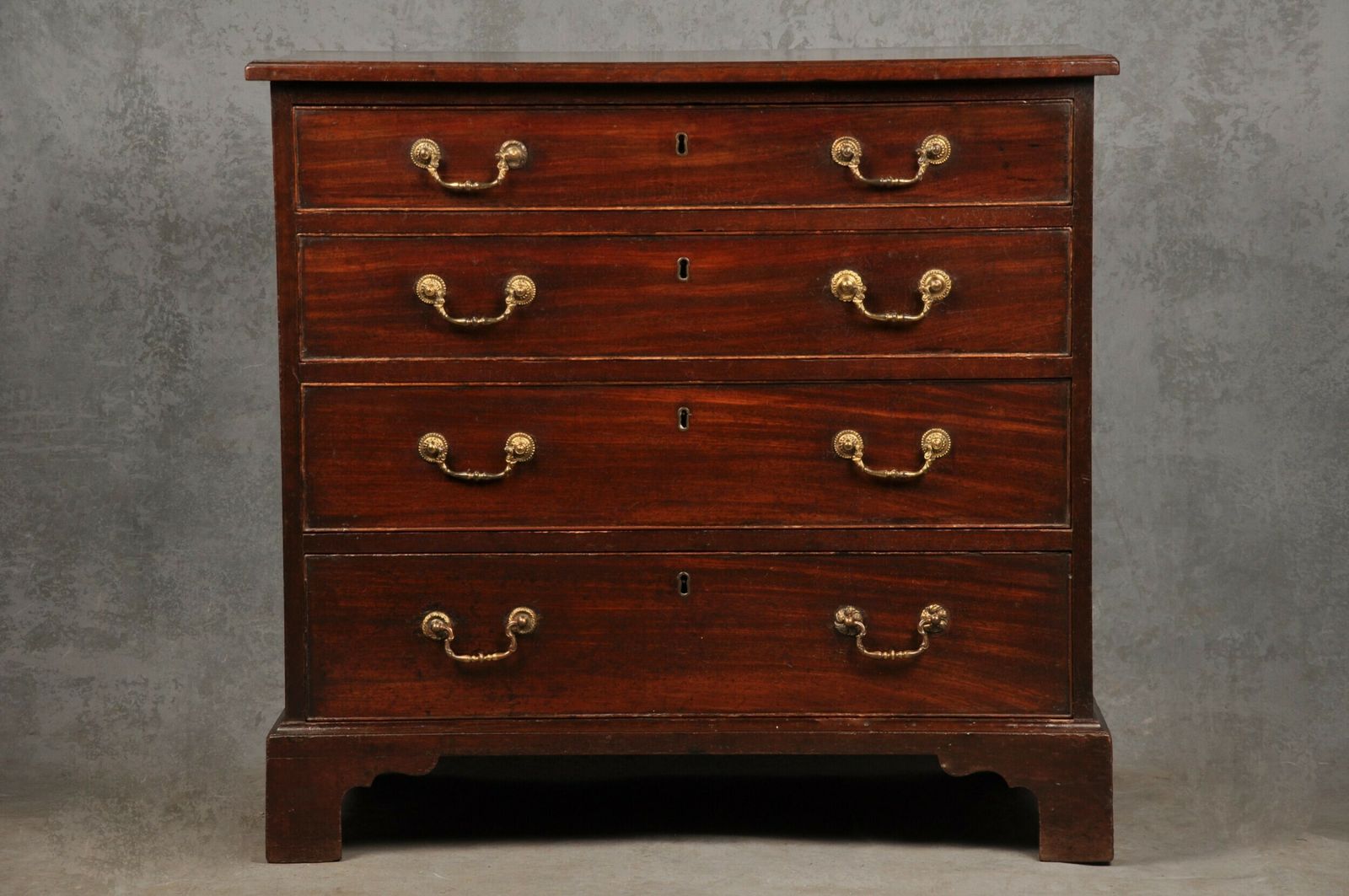 Small 18th Century Mahogany Chest Of Drawers