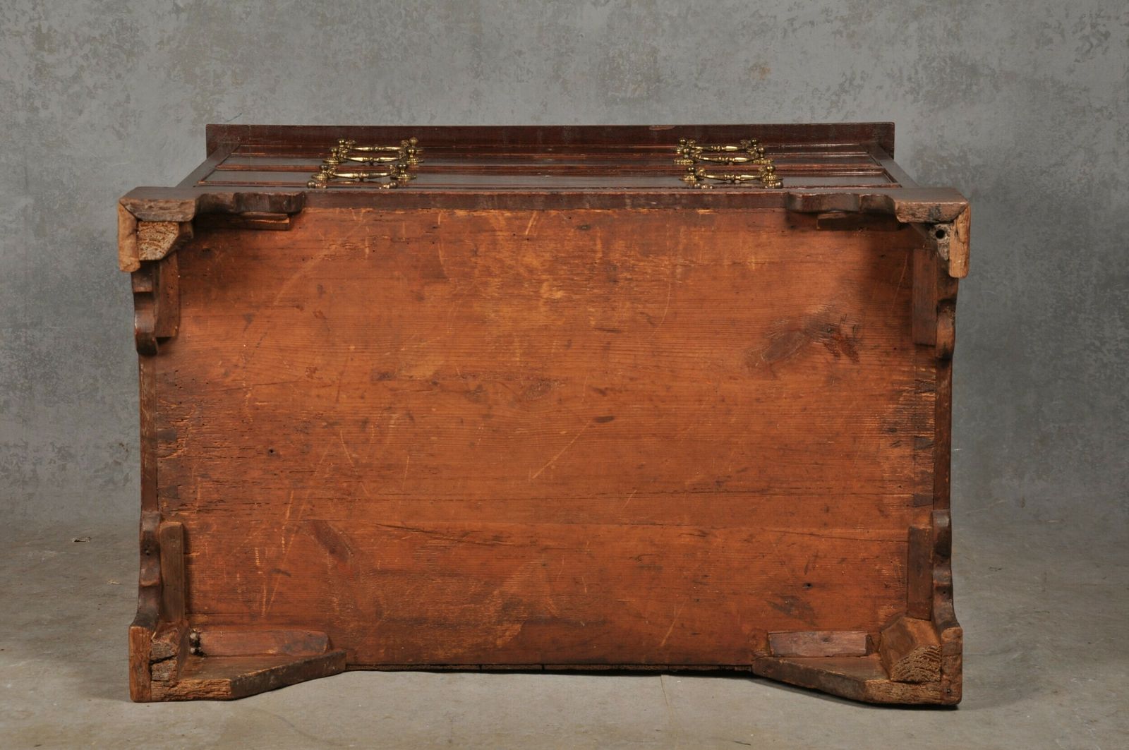 2200.0 Small 18th Century Mahogany Chest Of Drawers photo