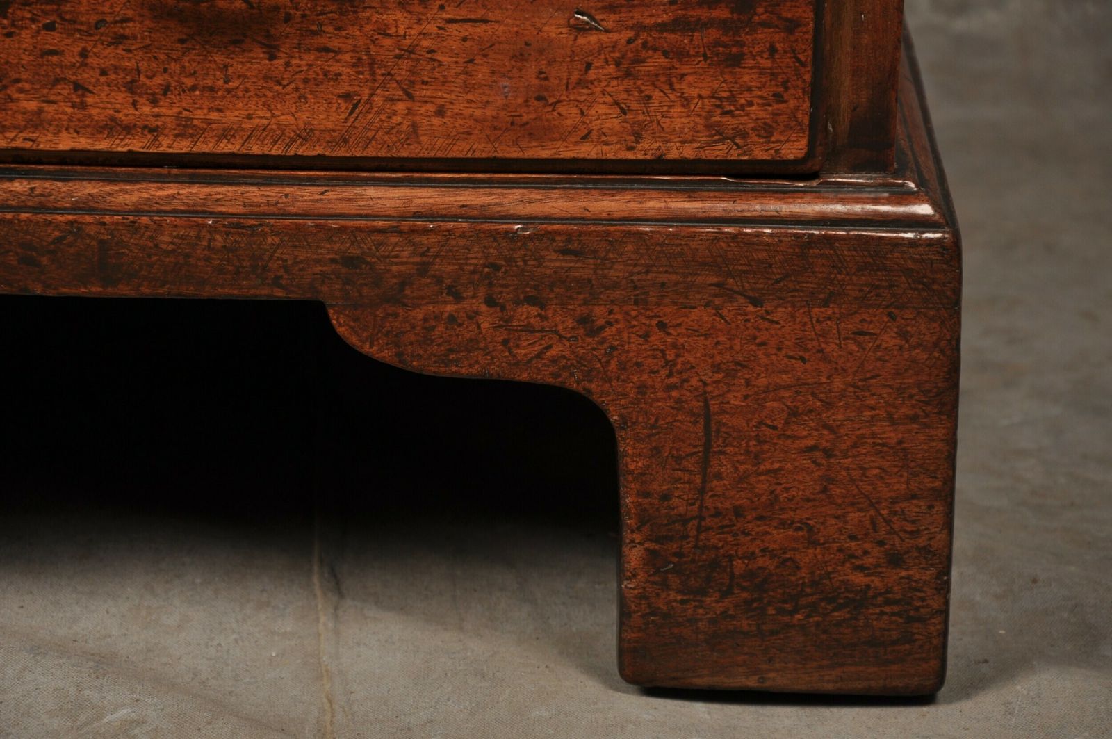 photo furniture 18th Century Mahogany Bureau Of Small Proportions