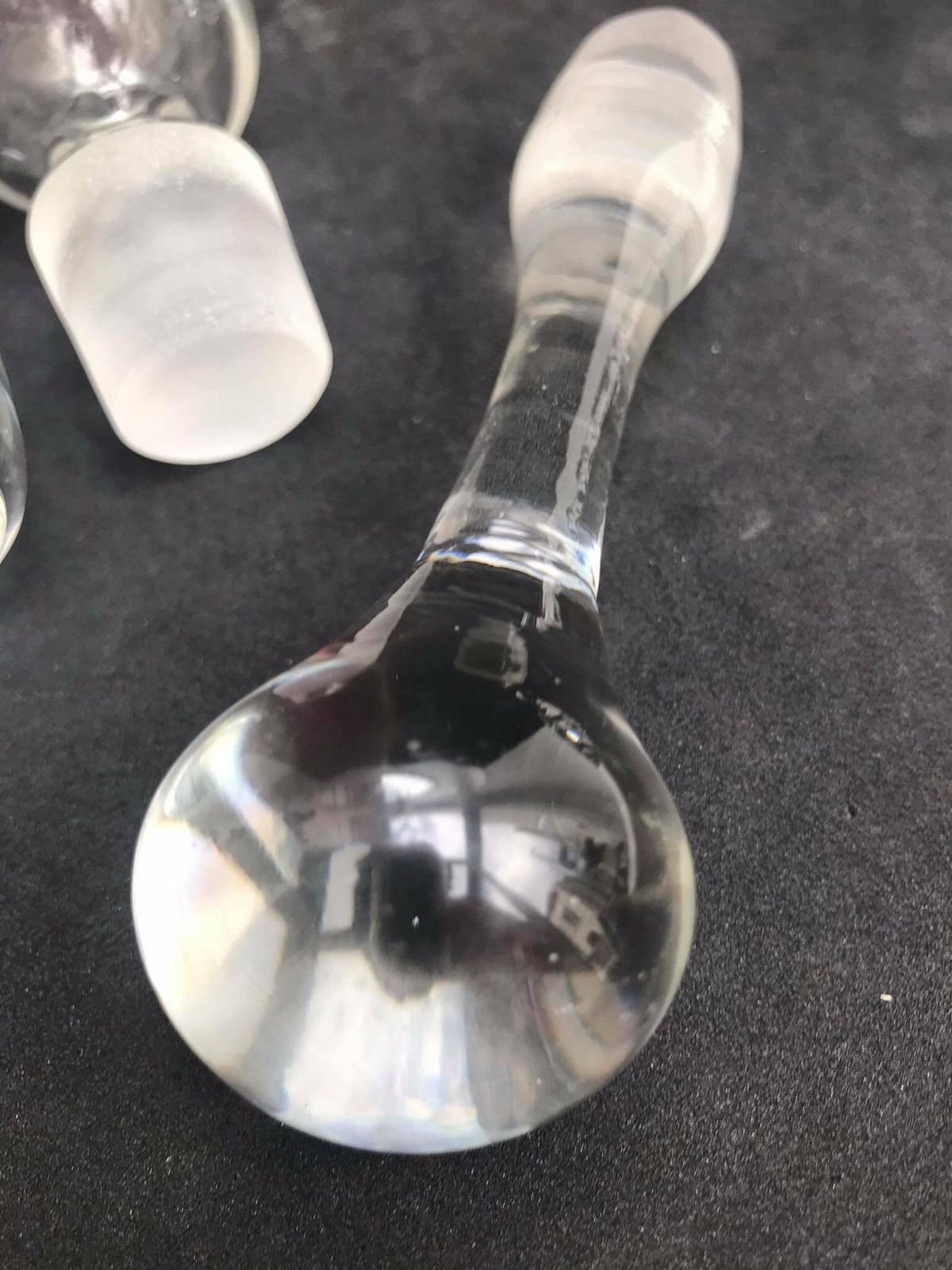Carafe Stopper Crystal Vintage Decanter Cap Bar Decor Weight Glass Stopper Set Of 4 Crystal Glass, Bottle Carafe Caps Collection Gift Bar photo Home Decor