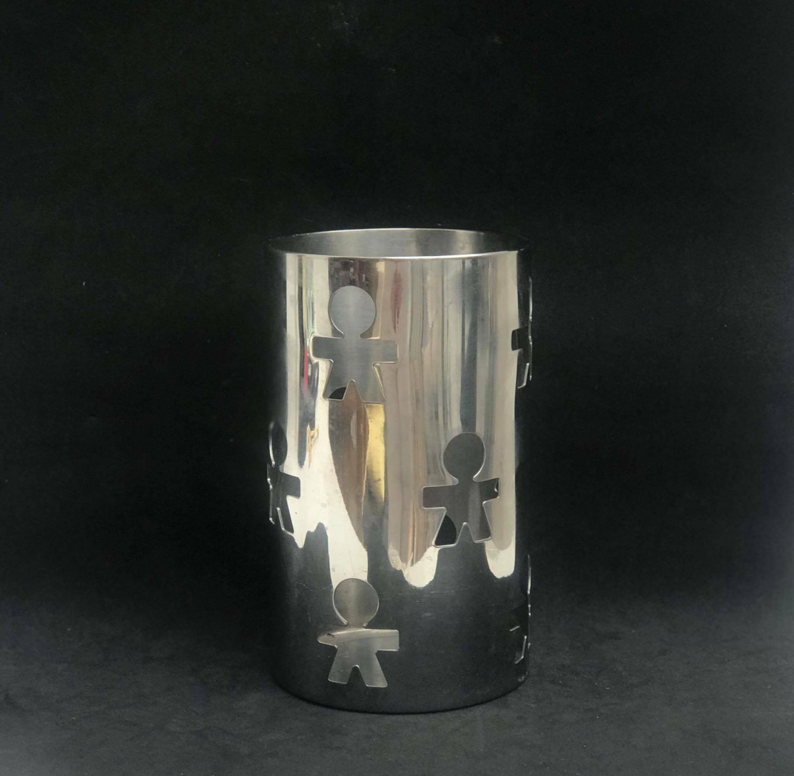 photo for sale Alessi Wine Bottle Holder Girotondo King Kong Stefano Giovannoni Guido Venturini For Alessi   Girotondo Italian Design Cutlery Holder